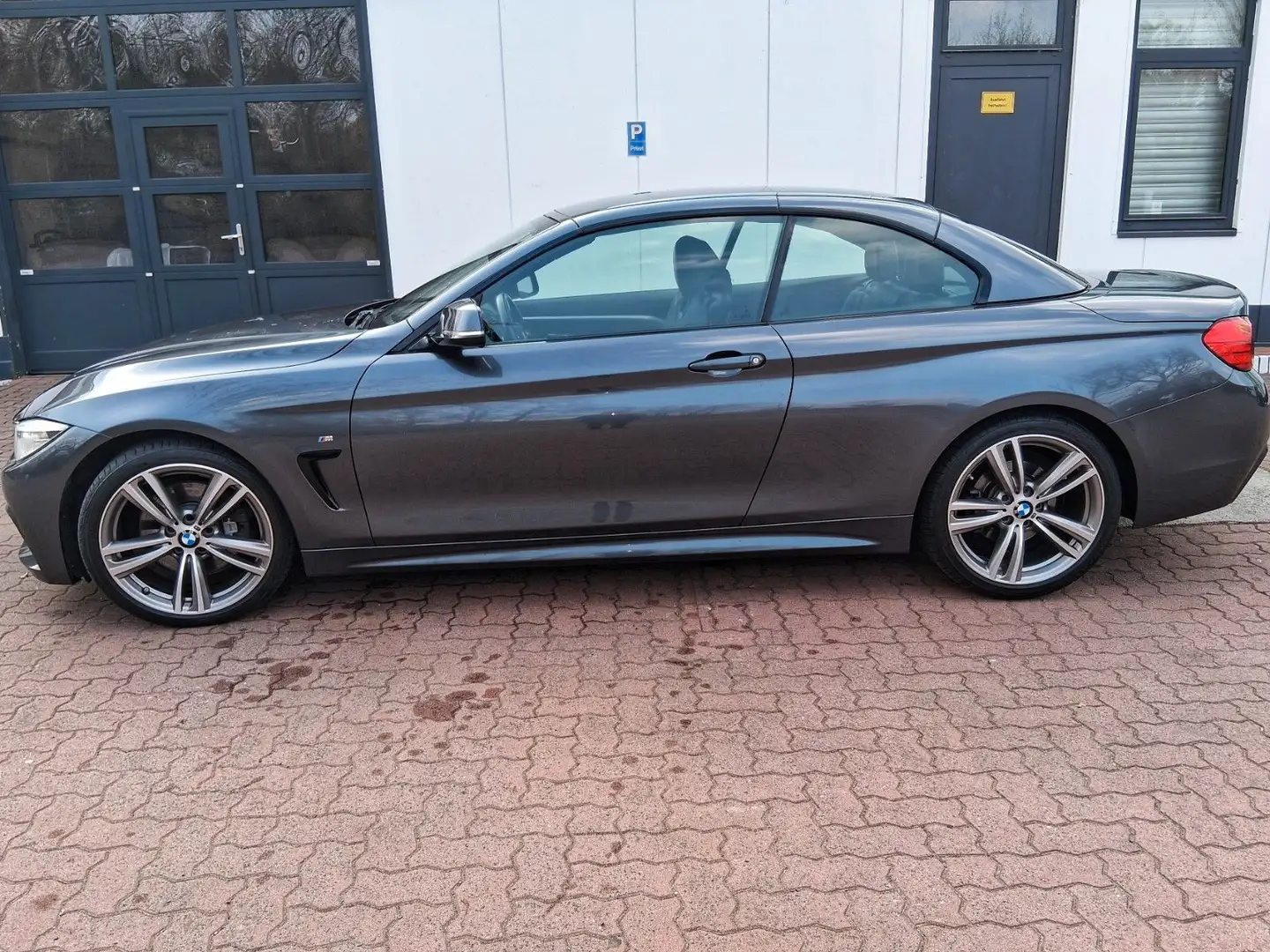 BMW 428 4 Cabrio 428 i Gris - 2