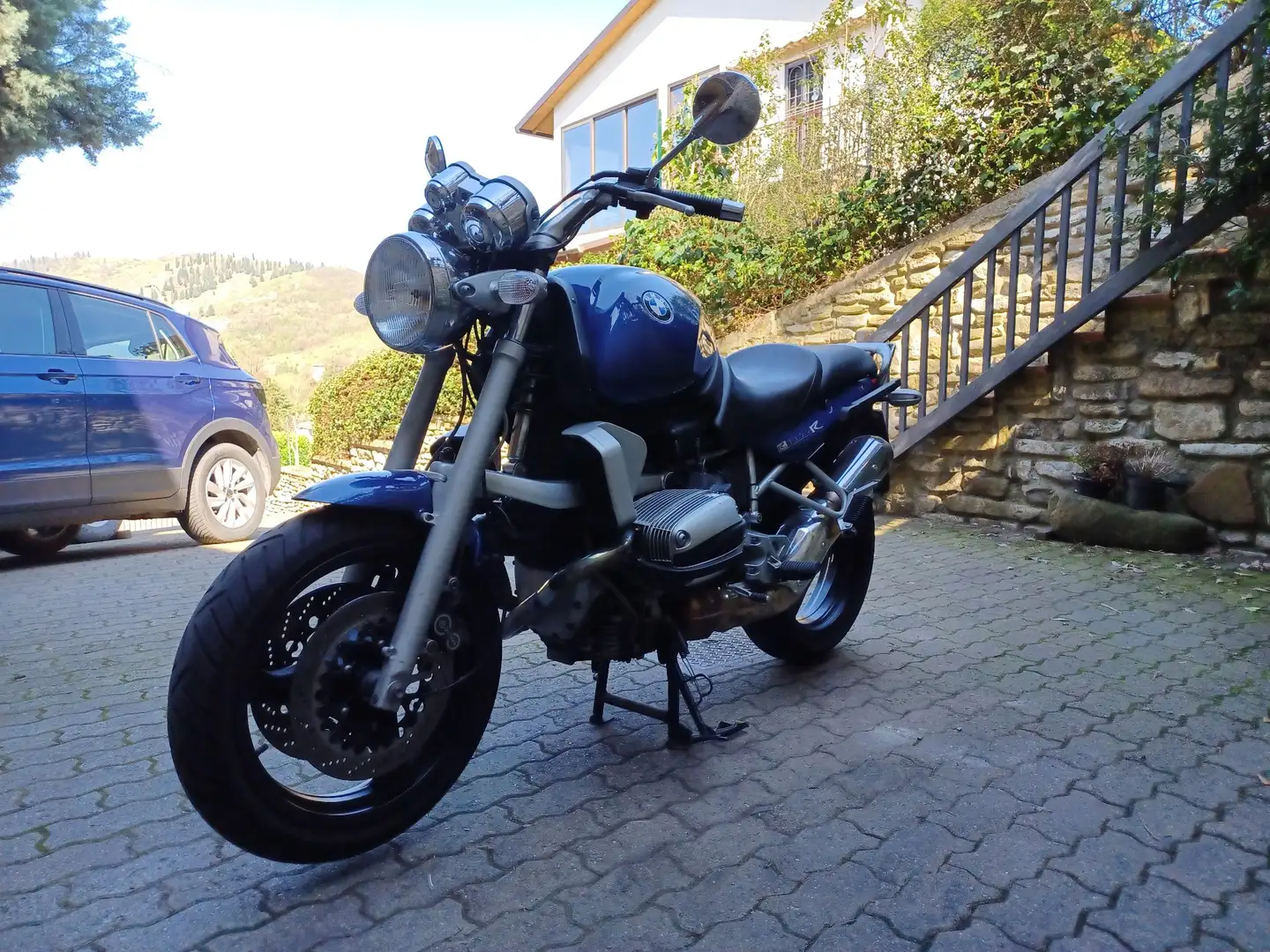 BMW R 1100 R Bleu - 2