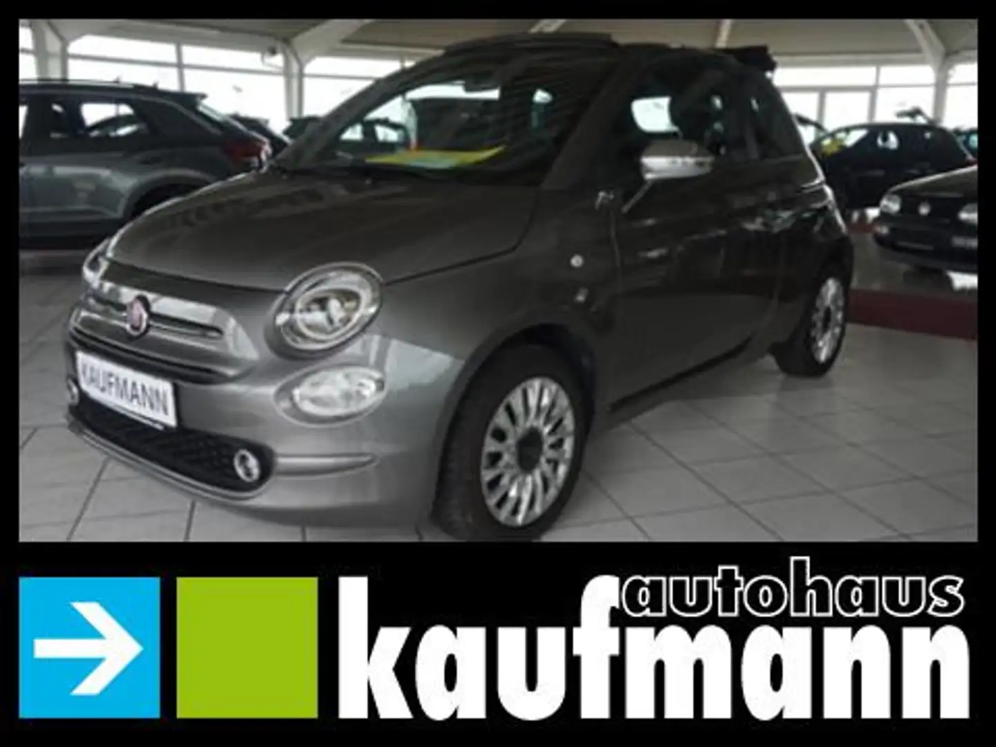 Fiat 500 500 CABRIO DOLCEVITA PDC UCONNECT NSW TEMPOMAT Grau - 1