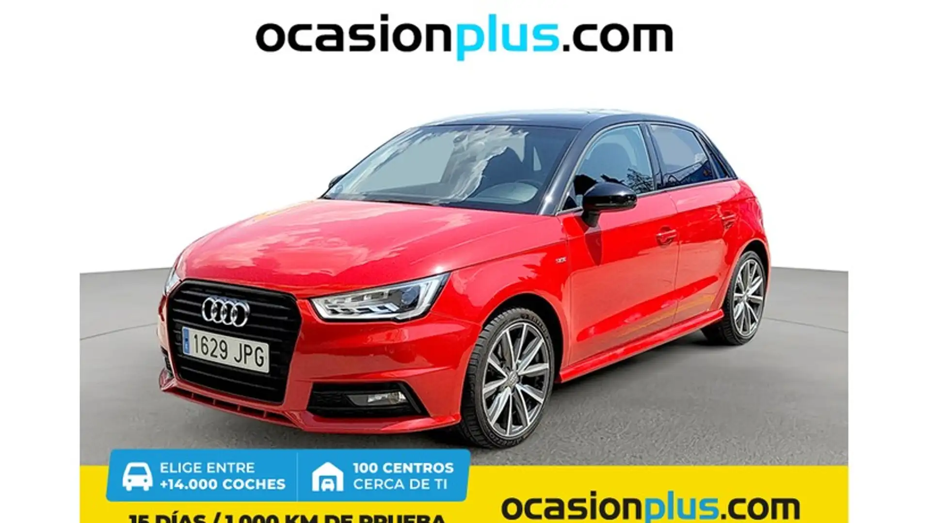 Audi A1 Sportback 1.6TDI Adrenalin Rojo - 1