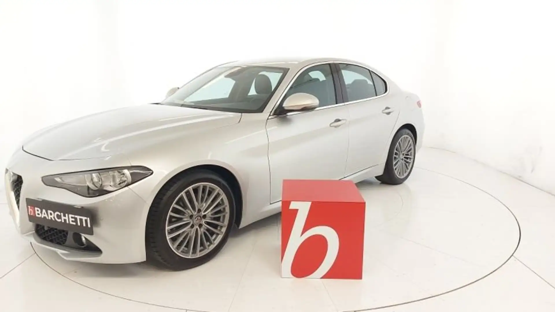 Alfa Romeo Giulia SUPER 2.2 TURBO AT8 180CV Argent - 1
