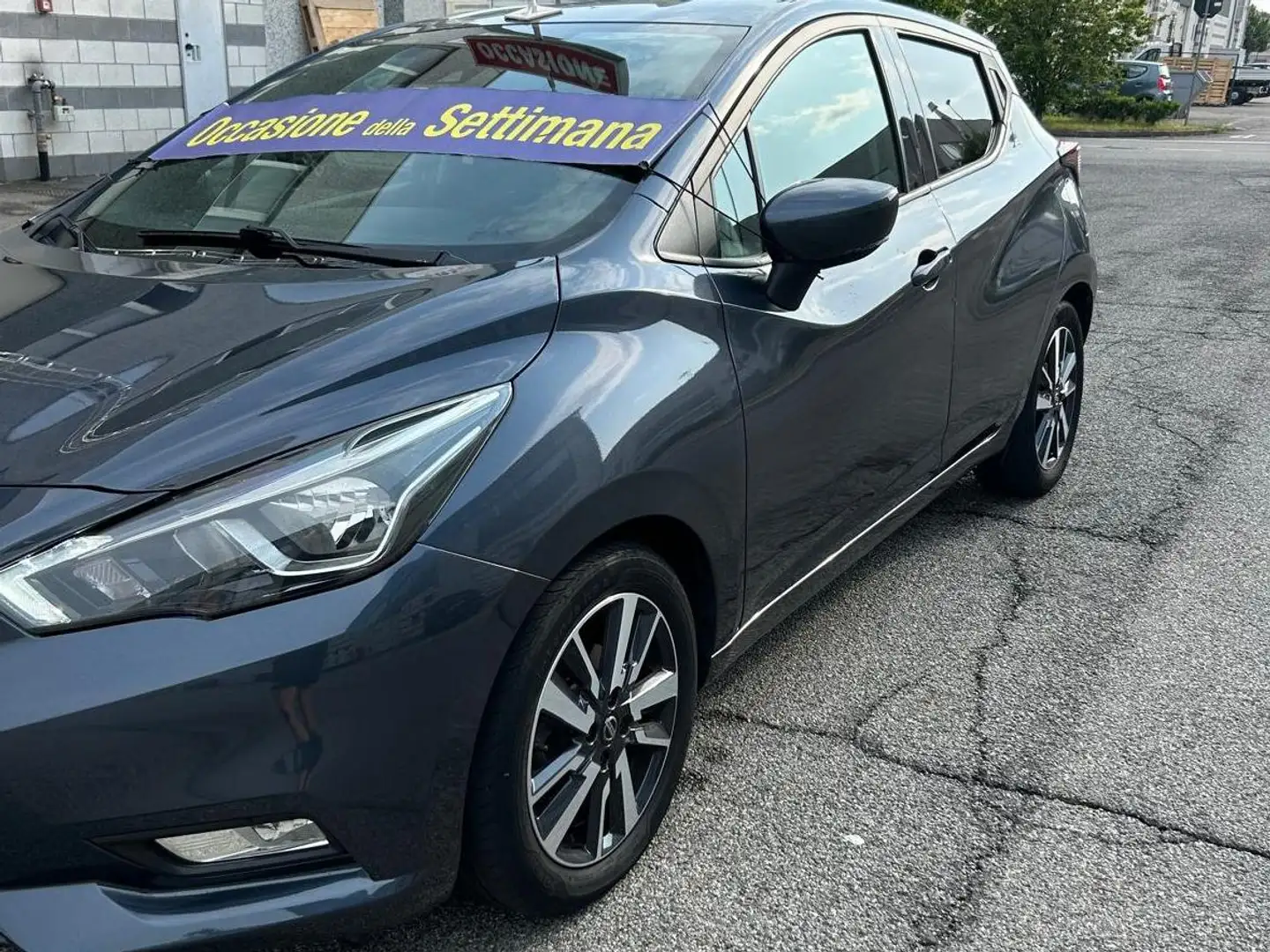 Nissan Micra Micra 1.5 dci N-Connecta 90cv Gris - 2