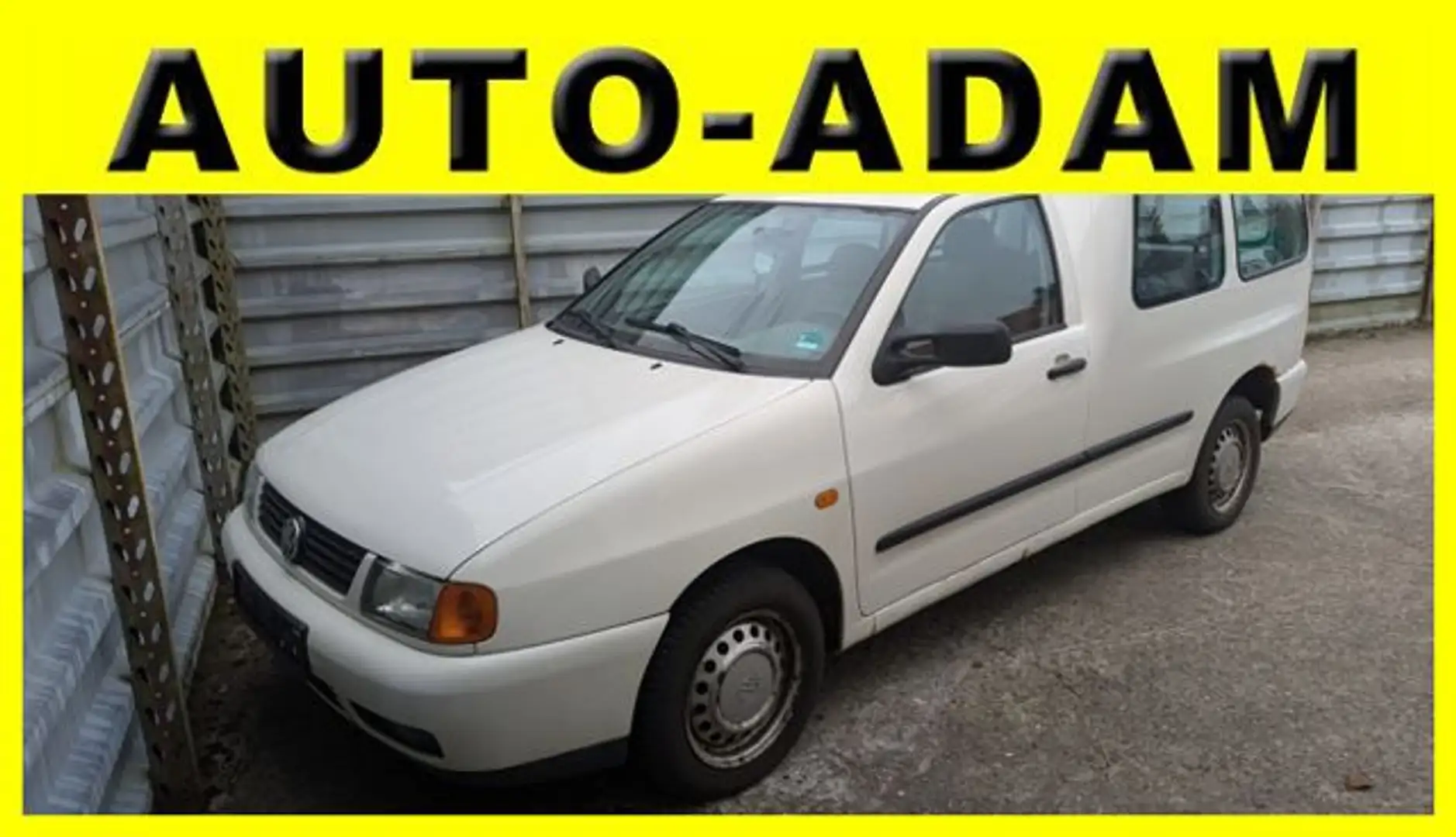 Volkswagen Caddy 1.4*AHK*5 Sitze* Biały - 1