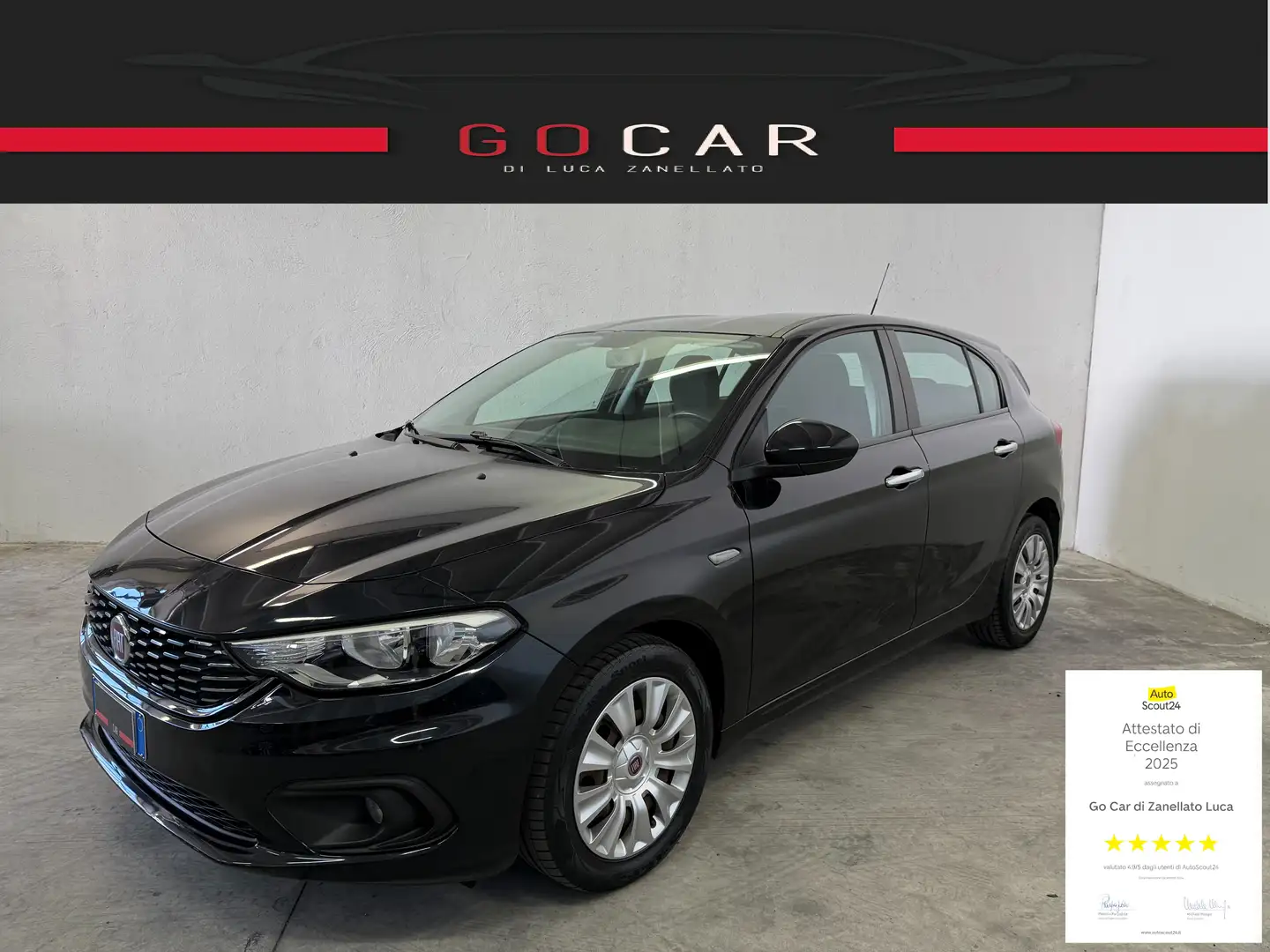 Fiat Tipo 5p 1.3 Mjt 95 Cv Lounge *NEOPATENTATI - UNICO PROP Nero - 1