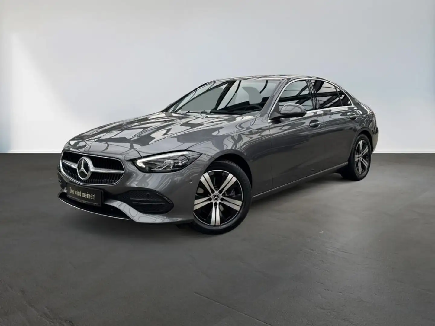 Mercedes-Benz C 200 AVANTGARDE+AHK+KAMERA+TOTWINKEL-ASSIST+LED Gris - 1