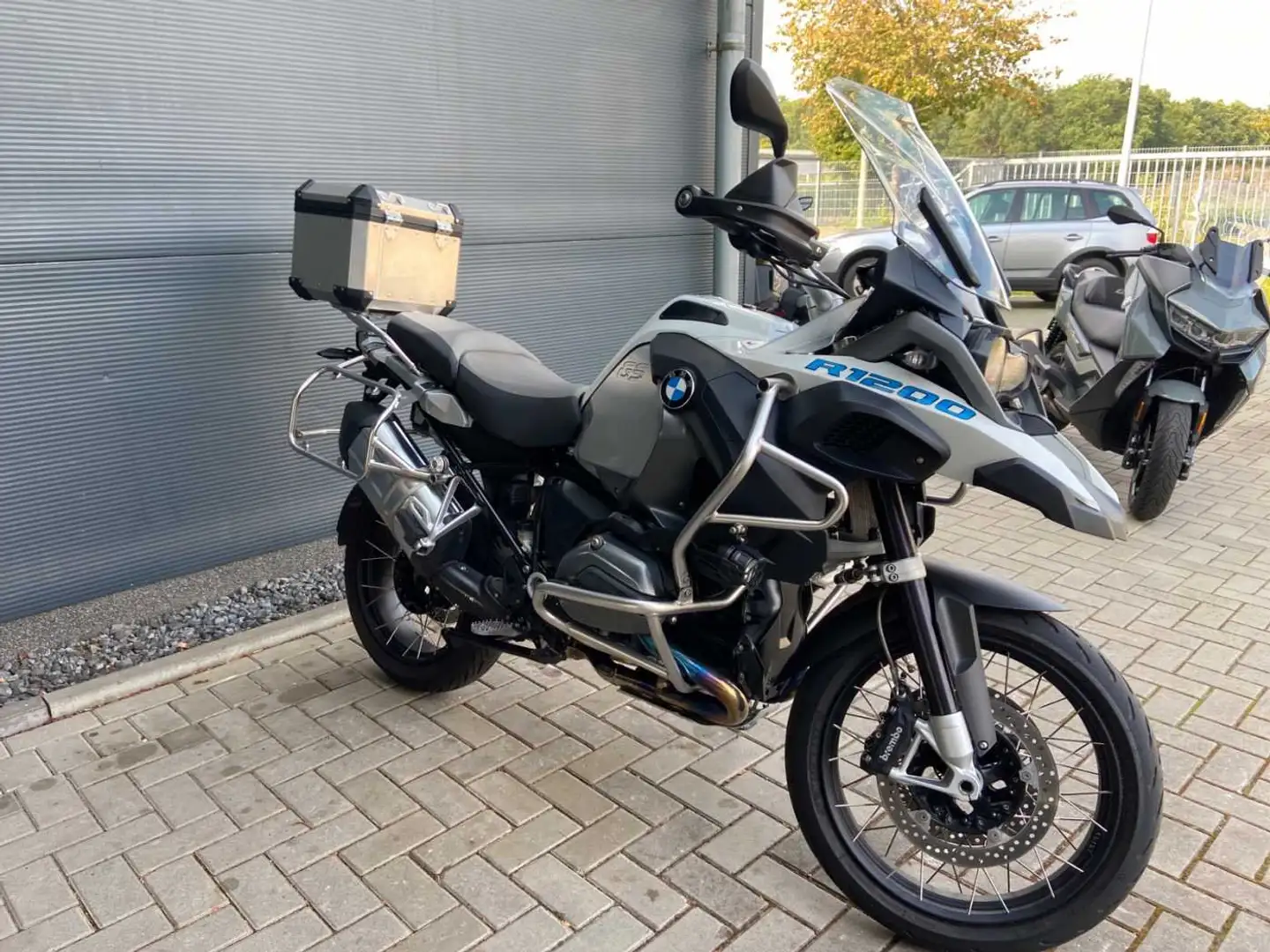 BMW R 1200 GS Adventure Hill Start Controle, Srebrny - 2