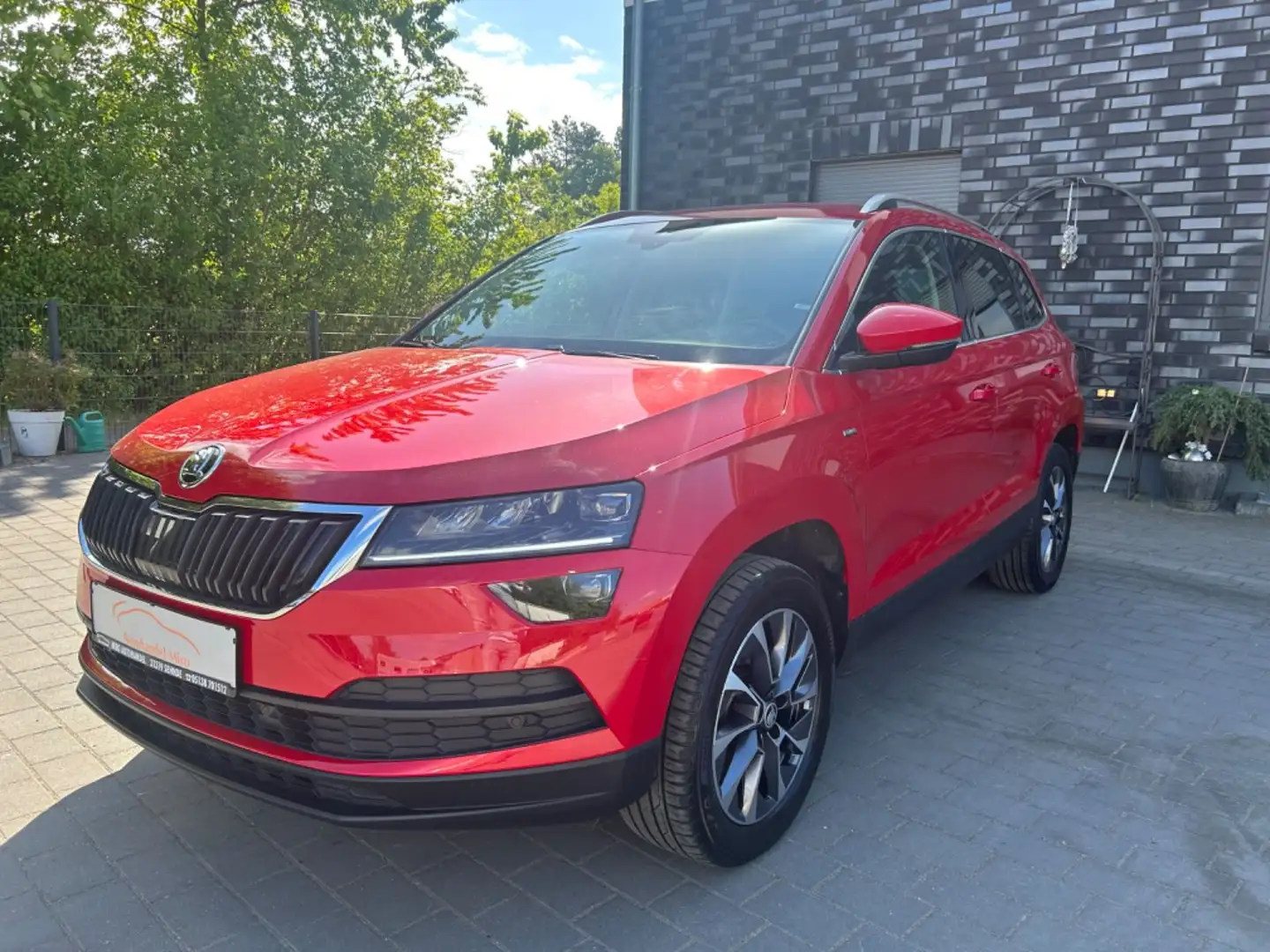 Skoda Karoq Drive 125 4x4 Rot - 2