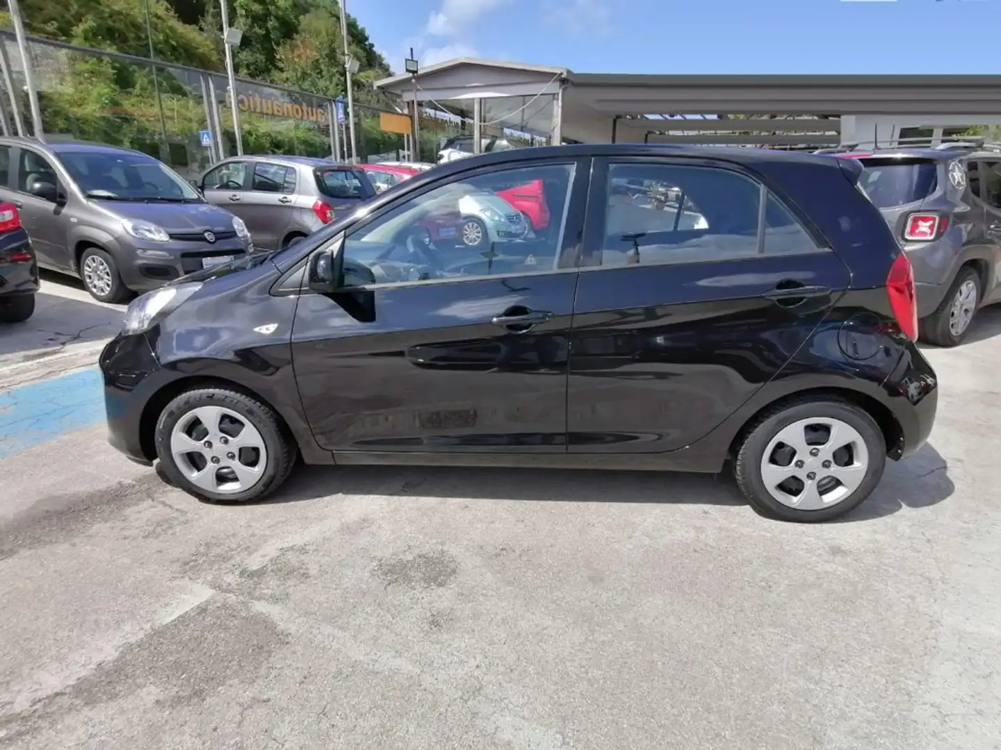 Kia Picanto 1.0 12V EcoGPL 5 porte Active Nero - 2