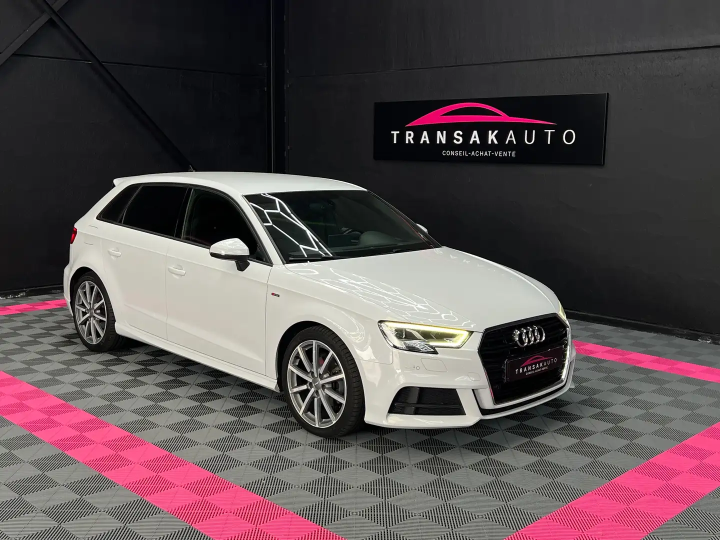 Audi A3 A3 Sportback 30 TDi S tronic (EU6d-TEMP) Wit - 1