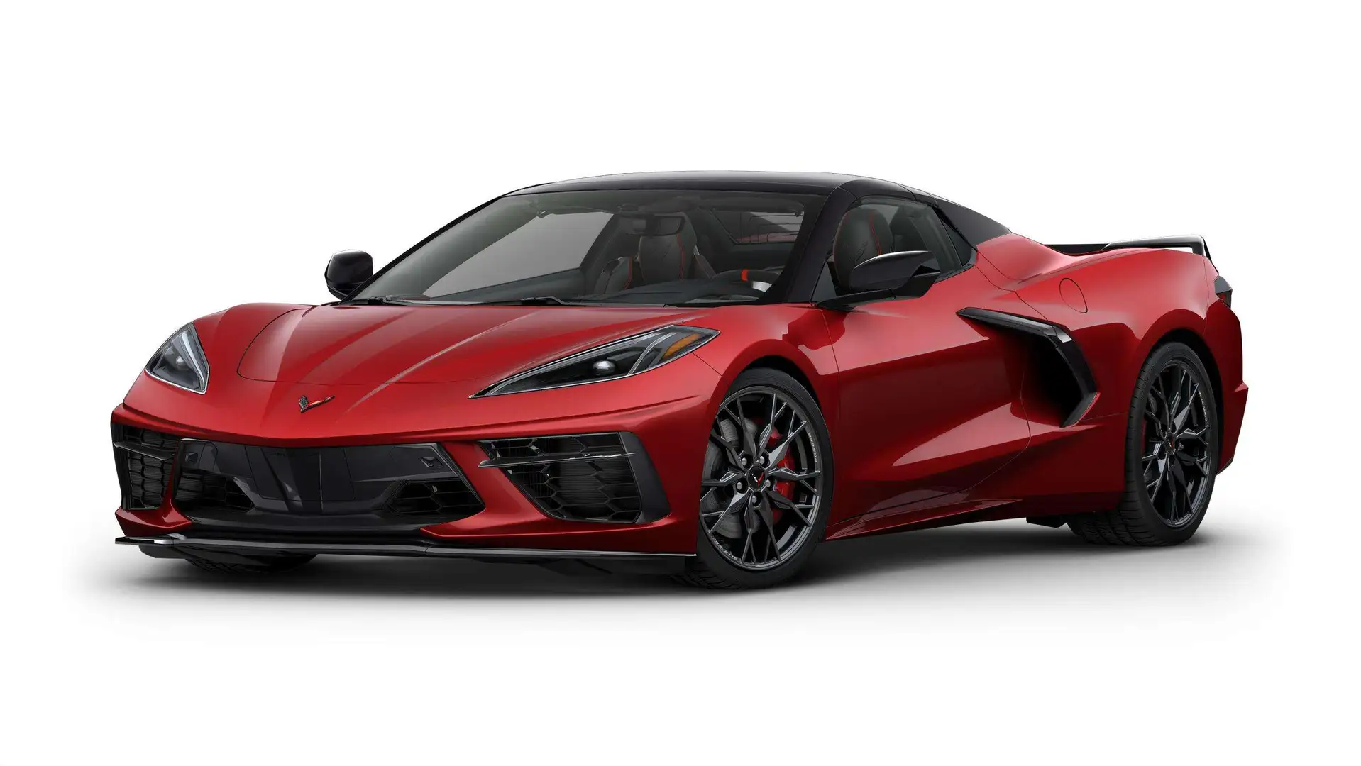 Corvette C8 CABRIOLET 3LT Rouge - 1
