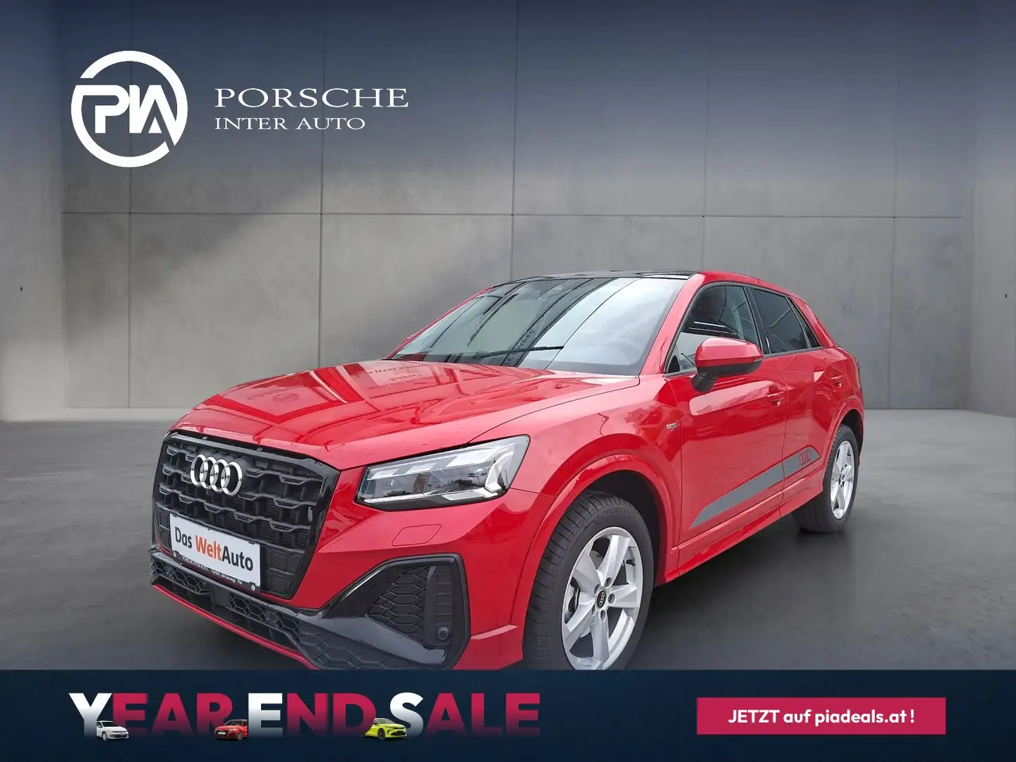 Audi Q2 35 TFSI S line Rot - 1