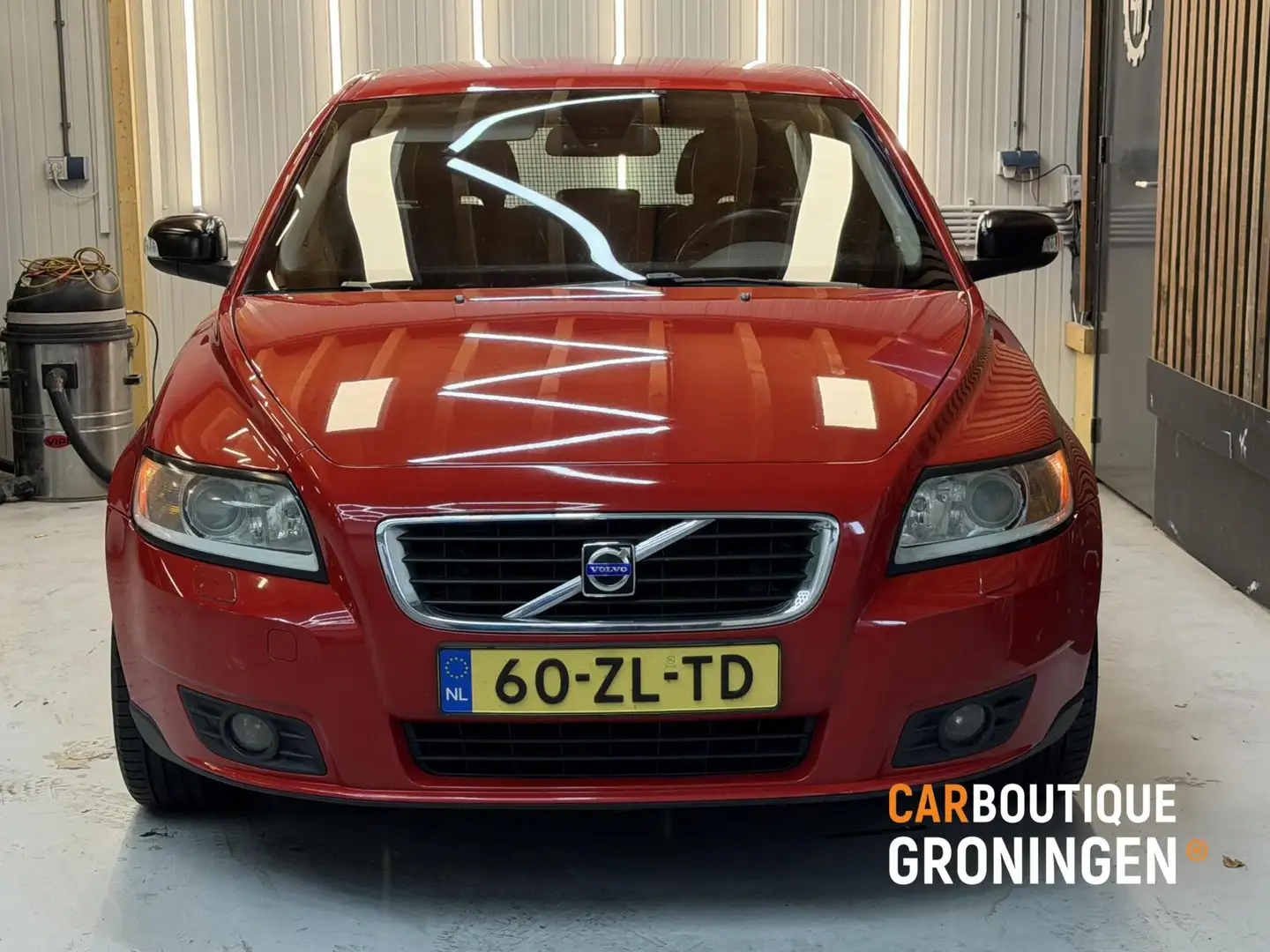 Volvo V50 1.8 Edition II | GOED OH | NW APK | ORI NL | LEDER Rood - 2