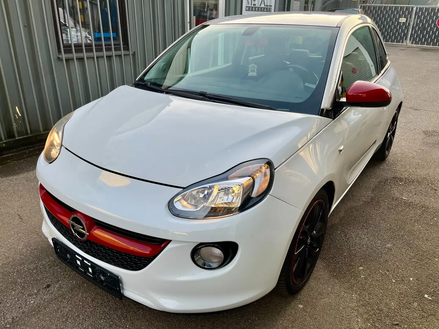 Opel Adam SLAM 1.4 2.HAND NAVI SHZ TÜV+SERVICE NEU Білий - 1