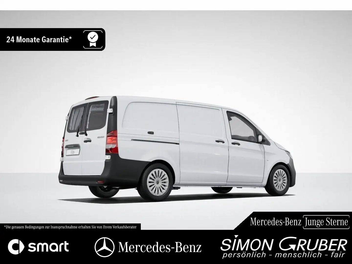 Mercedes-Benz Vito 116 CDI Kasten Lang Automatik Kamera 3Sitze Weiß - 2