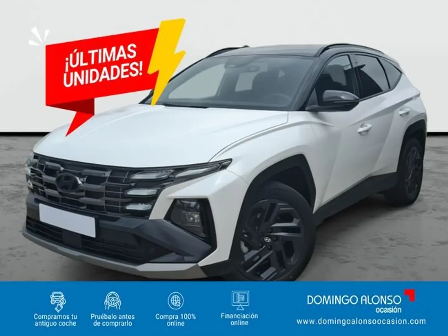 Hyundai TUCSON FL 1.6 T-GDi 110 kW (150 CV) MT6 2WD Black Edition Blanco - 1