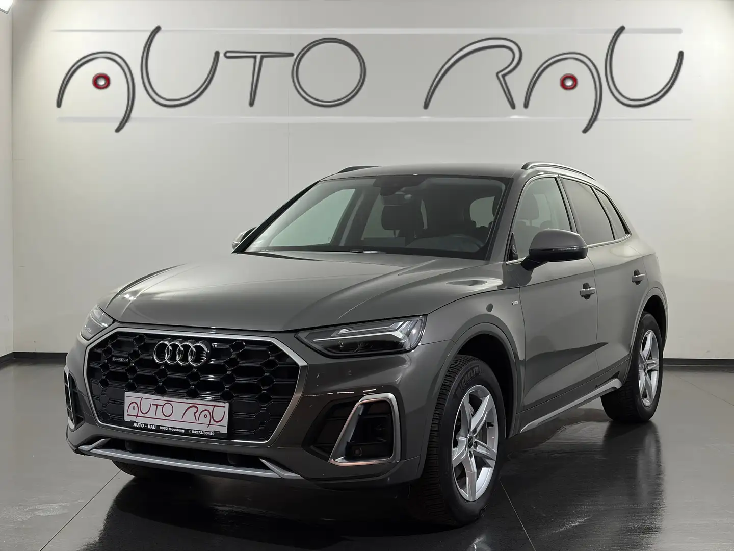 Audi Q5 40 TDI quattro S-tronic S-line *AHK*LED*NAVI* Grau - 1