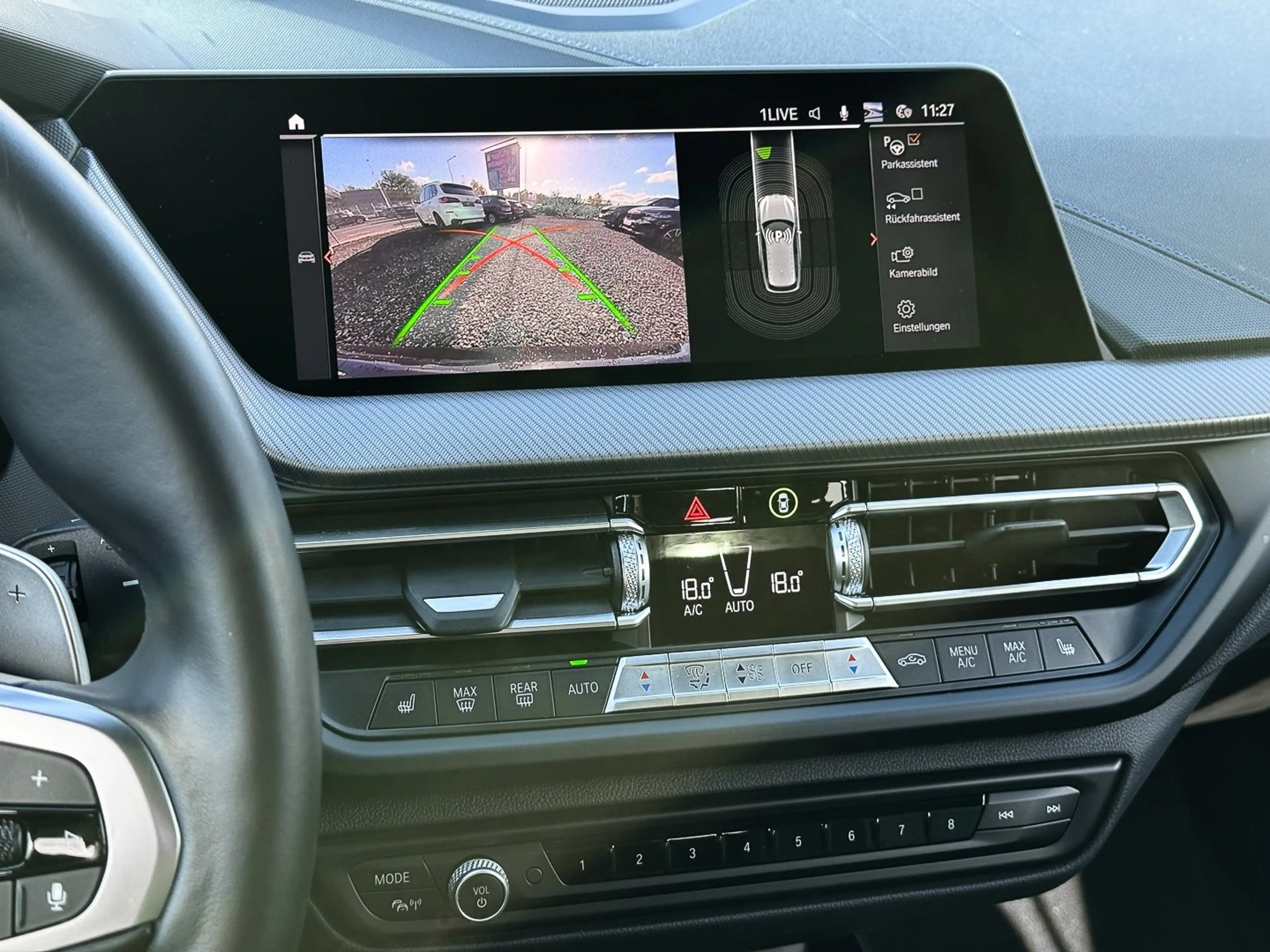 BMW 120 i HUD+PANO+RFK+NAVI+LED+PDC+V+H — photo 12