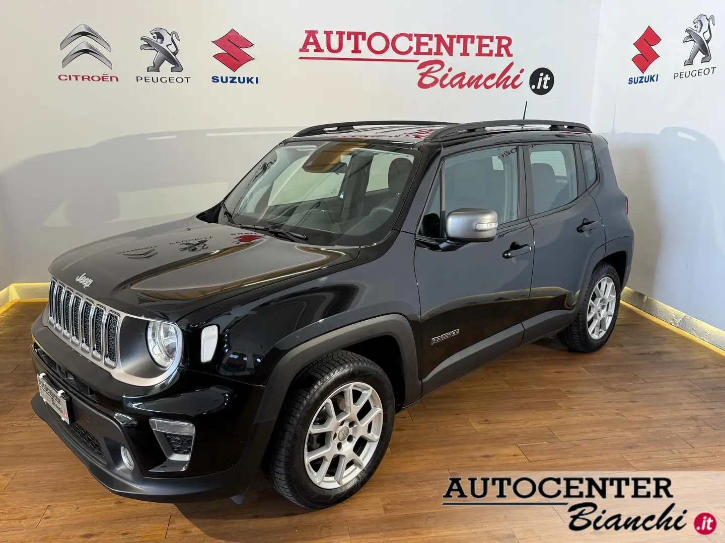 Jeep Renegade 1.6 mjt Limited 2wd 130cv Noir - 1