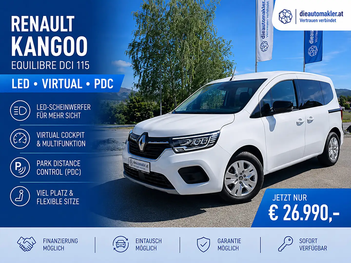 Renault Kangoo Equilibre *VERKAUFT* Weiß - 1