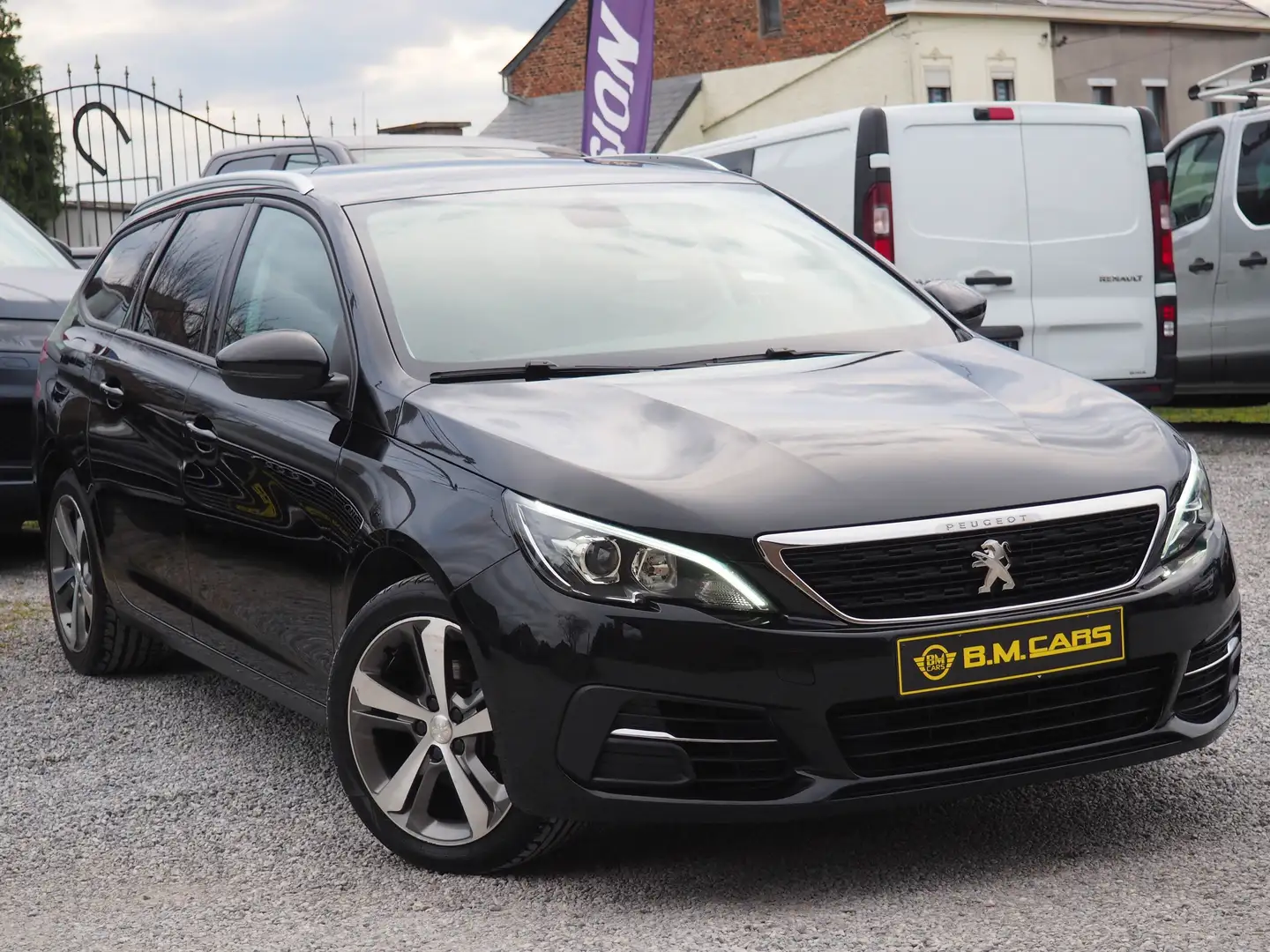 Peugeot 308 1.5 BlueHDi ✅ALLURE✅GPS-CLIM-PDC-CRUISE-EU6dTE Noir - 2
