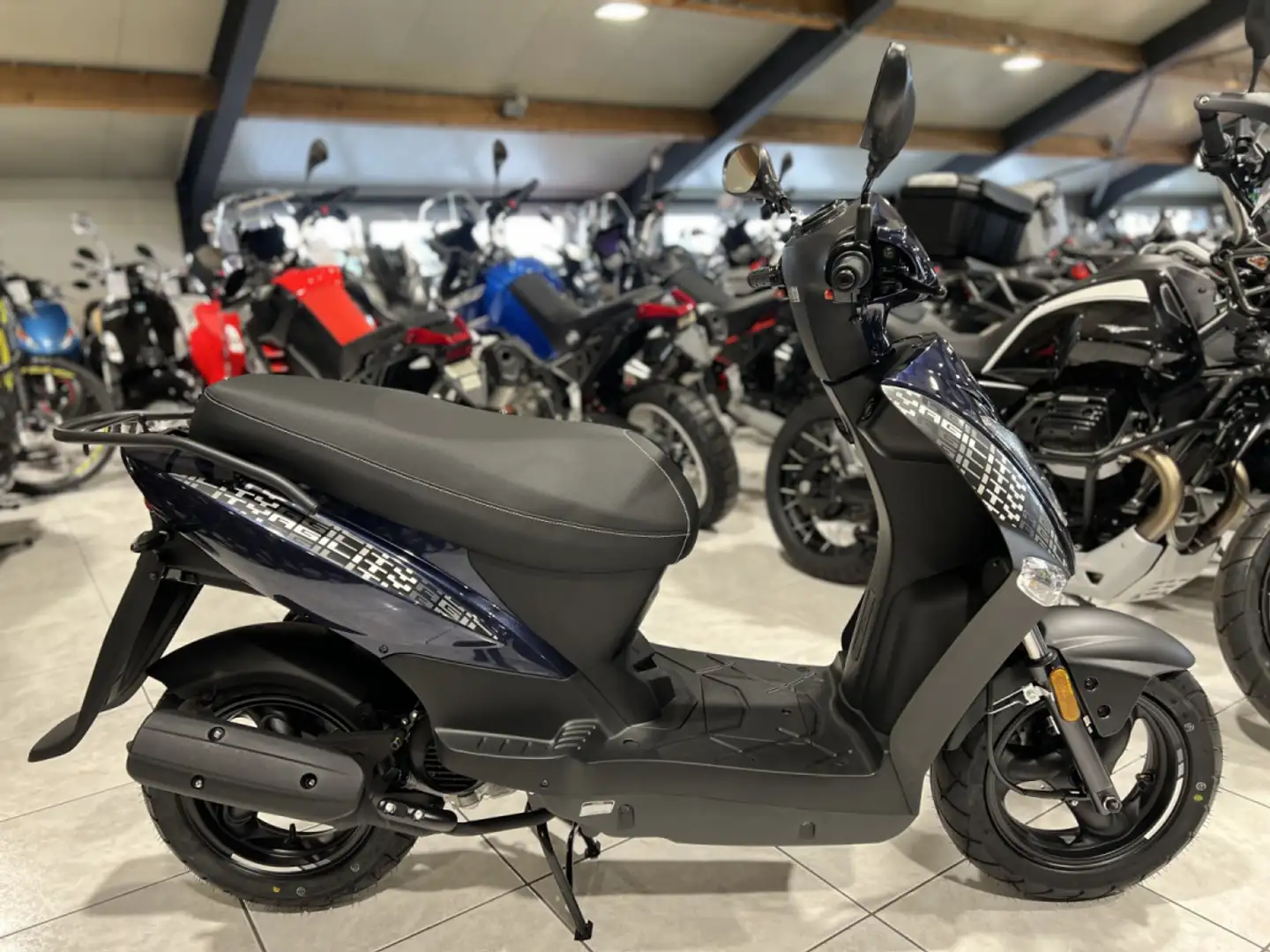 Kymco Agility 50 CLASSE B 4T 45 km/h Blauw - 1