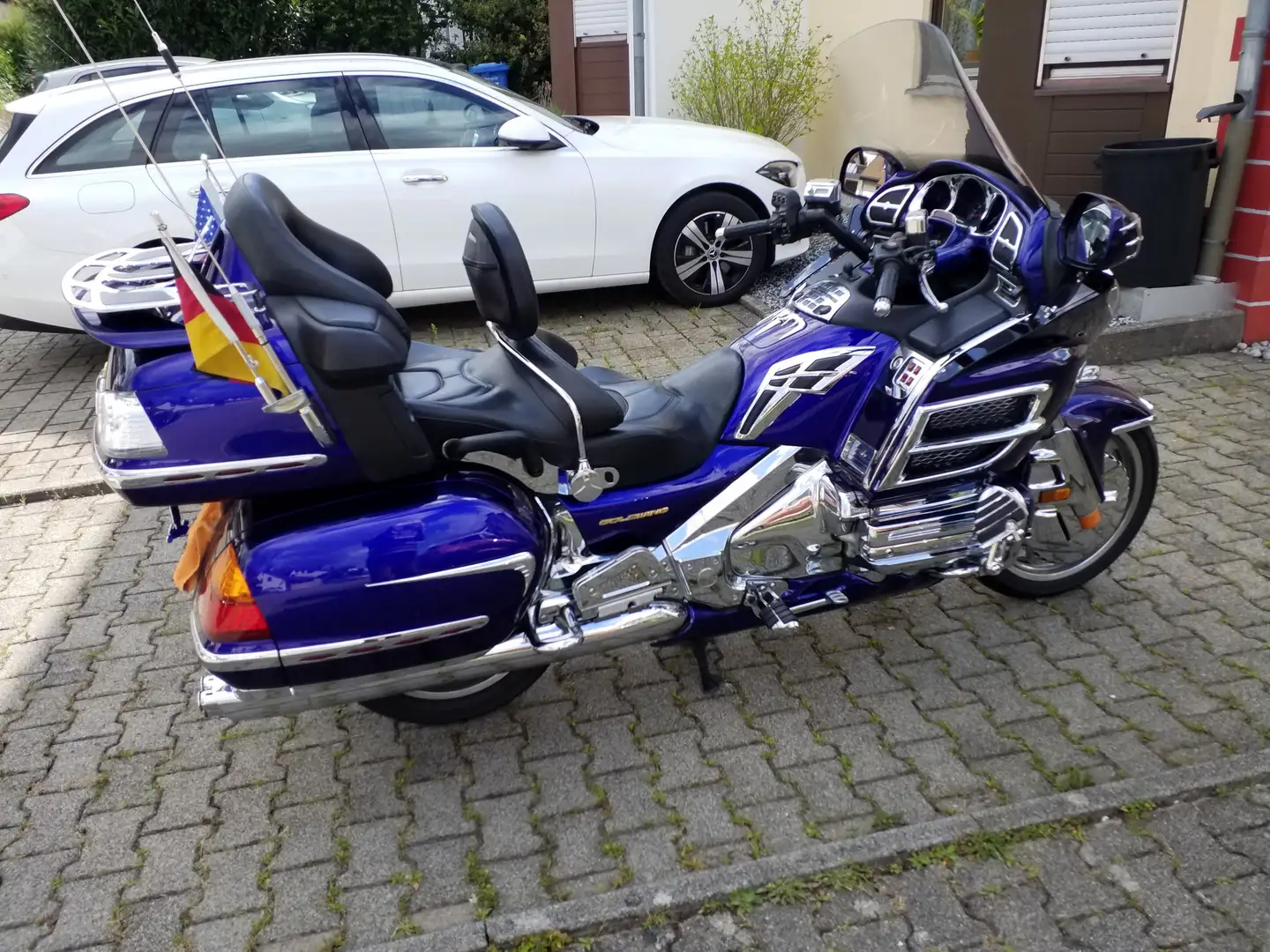 Honda Gold Wing Bleu - 2
