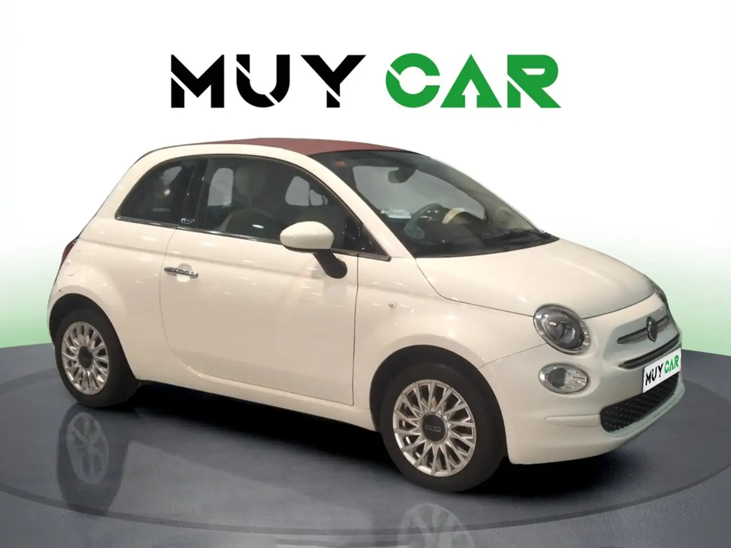 Fiat 500 1.2 Lounge Blanc - 1