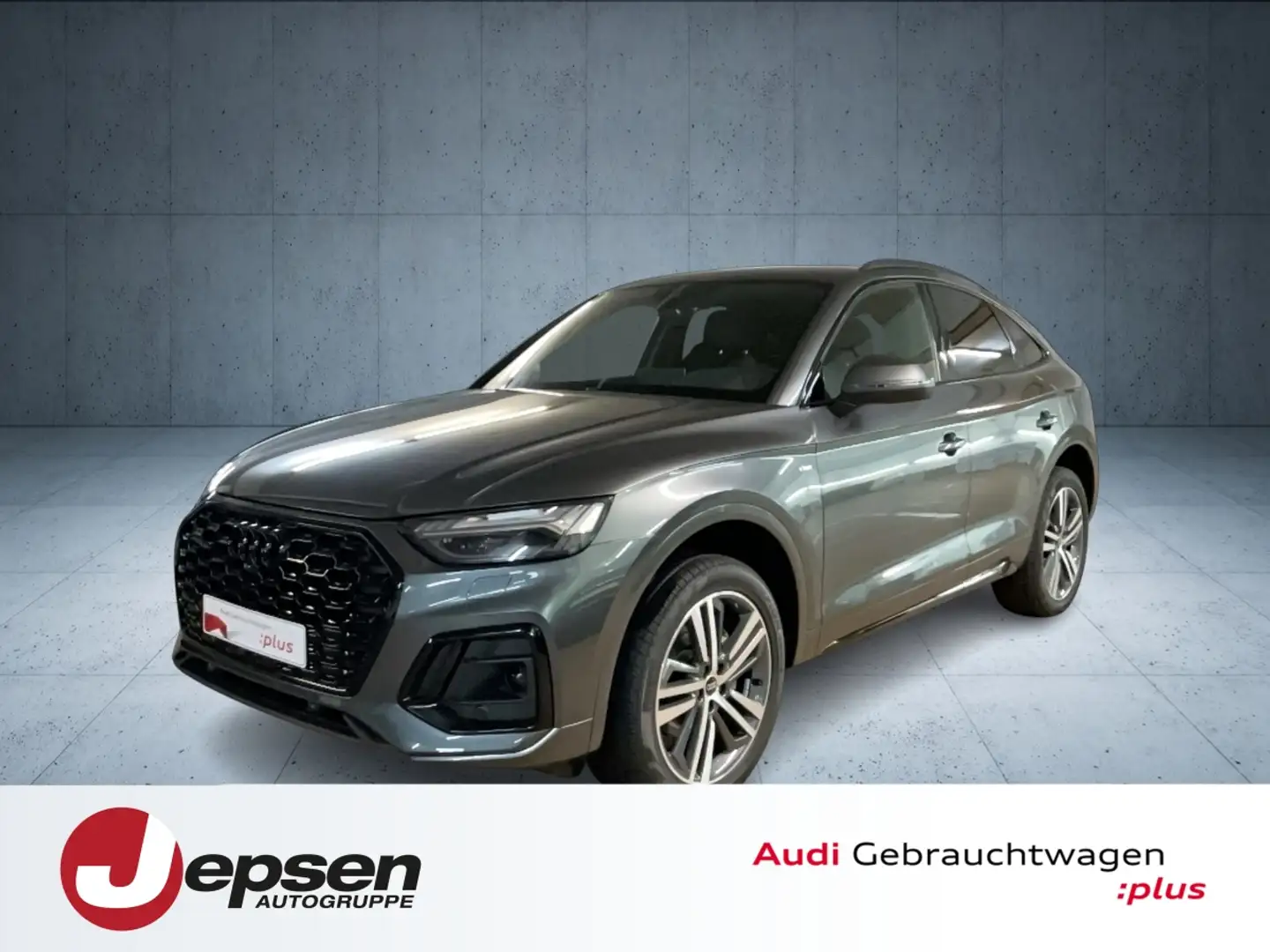 Audi Q5 Sportback S line business 40 TDI qu. S tr. Gris - 1