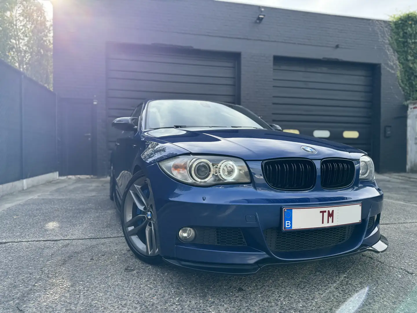 BMW 120 120d Coupe M Pack Blauw - 2