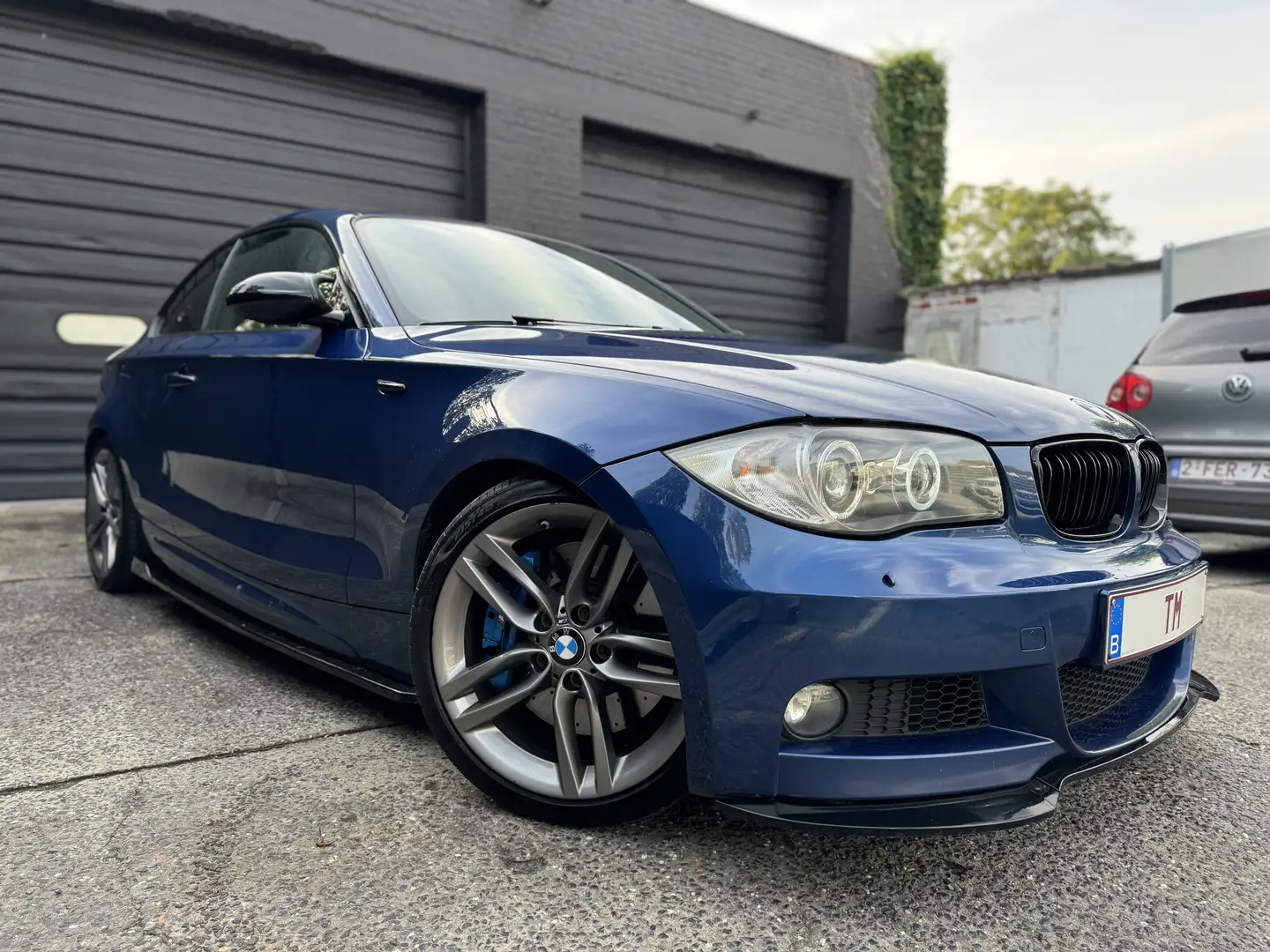 BMW 120 120d Coupe M Pack Blauw - 1