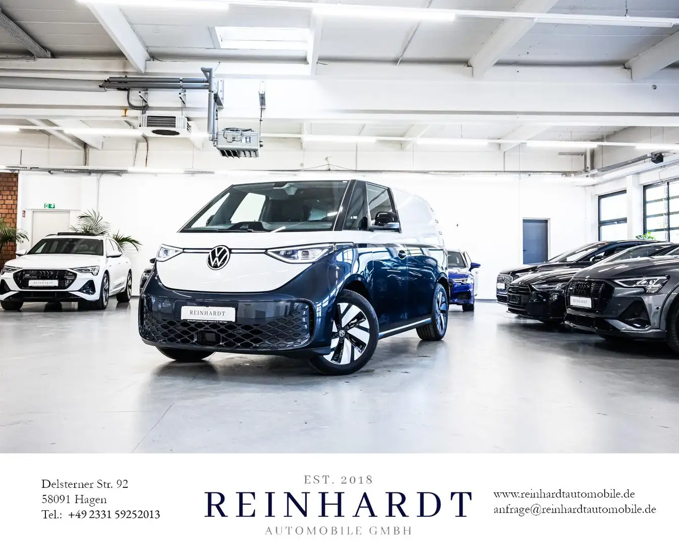 Volkswagen ID. Buzz ID.BUZZ CARGO 19Z./ACC/IQ-LIGHT/KEYLESS/APP-CON. plava - 1