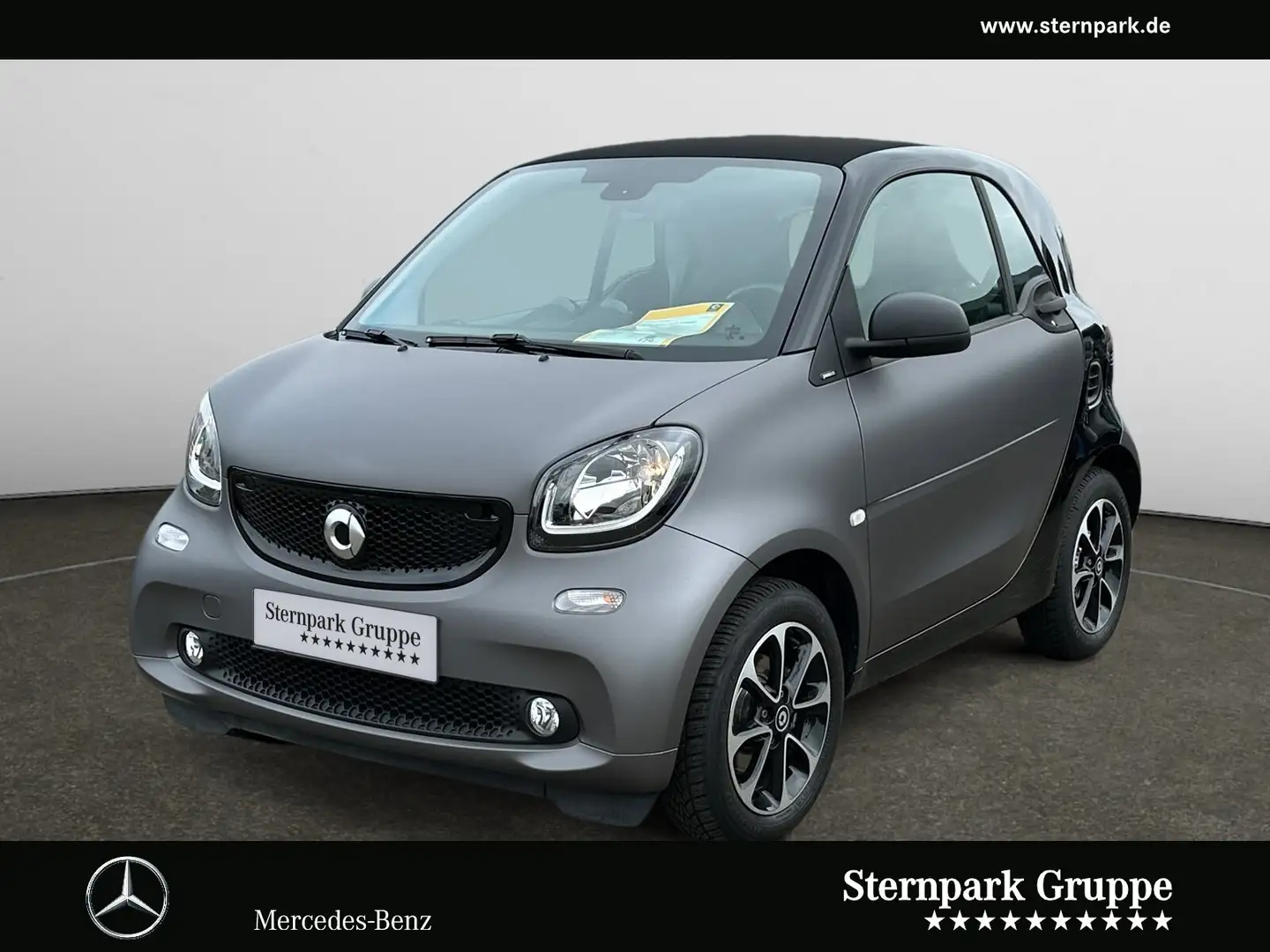smart forTwo fortwo passion coupé 52kW EINPARKHILFE*SHZ* Gris - 1