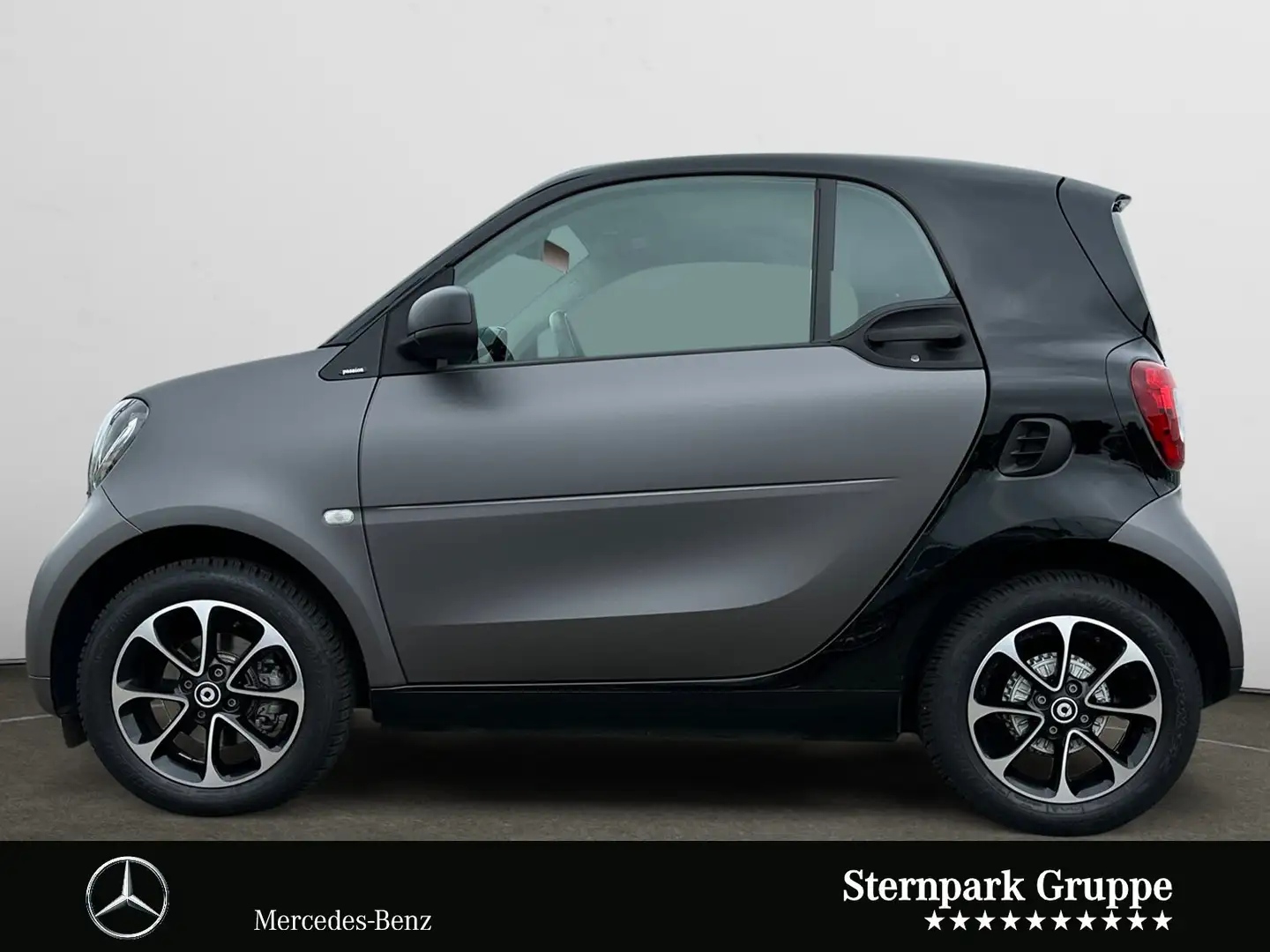 smart forTwo fortwo passion coupé 52kW EINPARKHILFE*SHZ* Gris - 2
