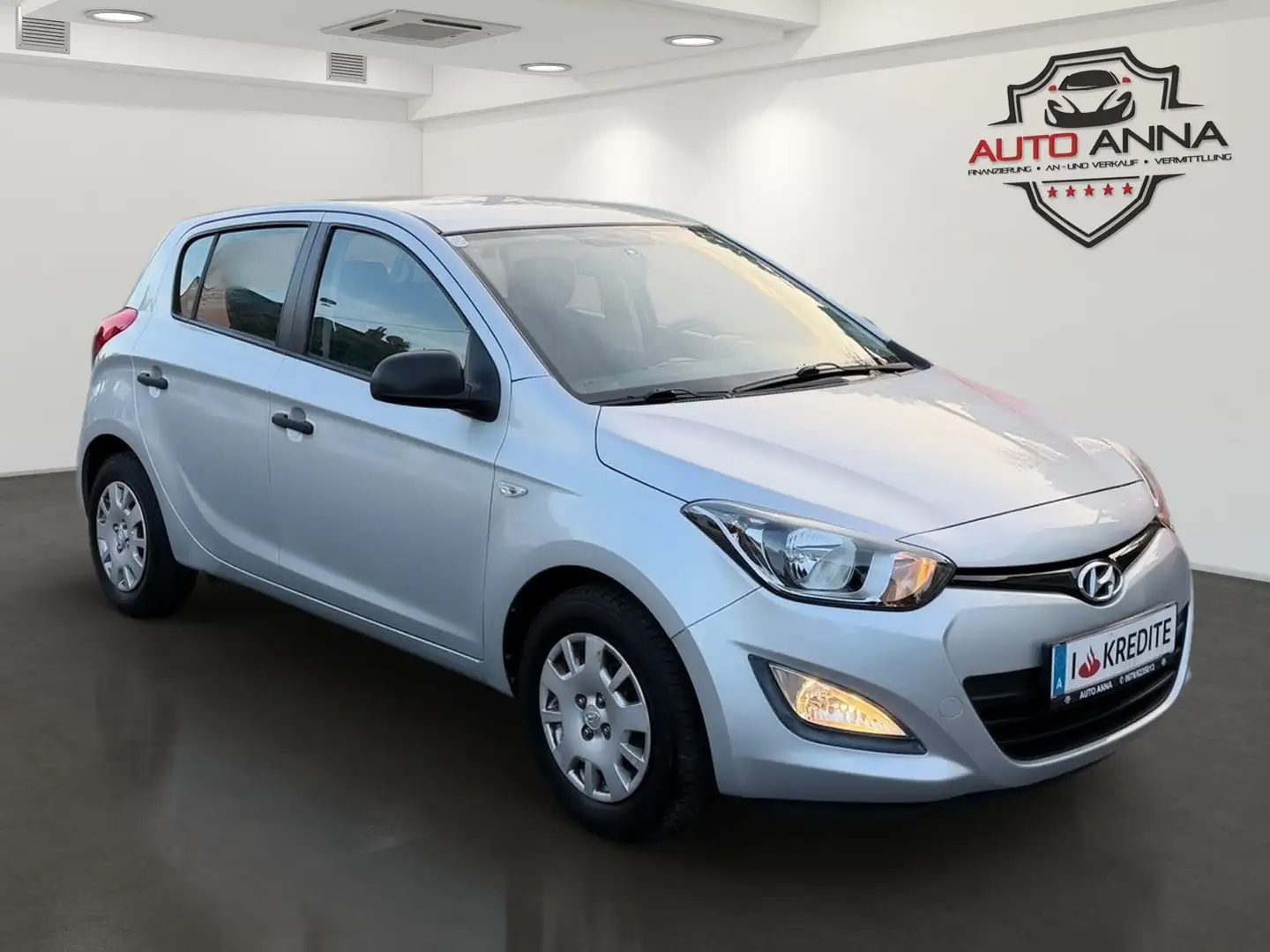 Hyundai i20 1,25i  **Finanzierung möglich**Service gepflegt** Silber - 2