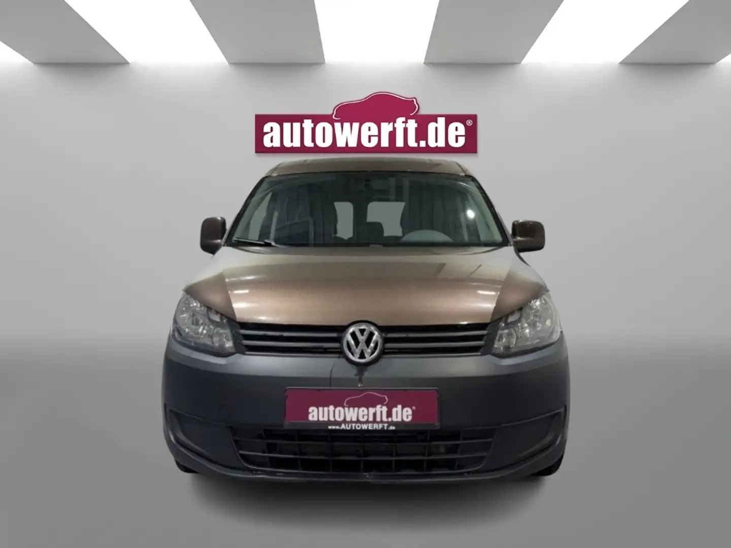 Volkswagen Caddy 1.6TDI 5 SITZER AHK NAVI PDC SHZ KLIMA Braun - 2