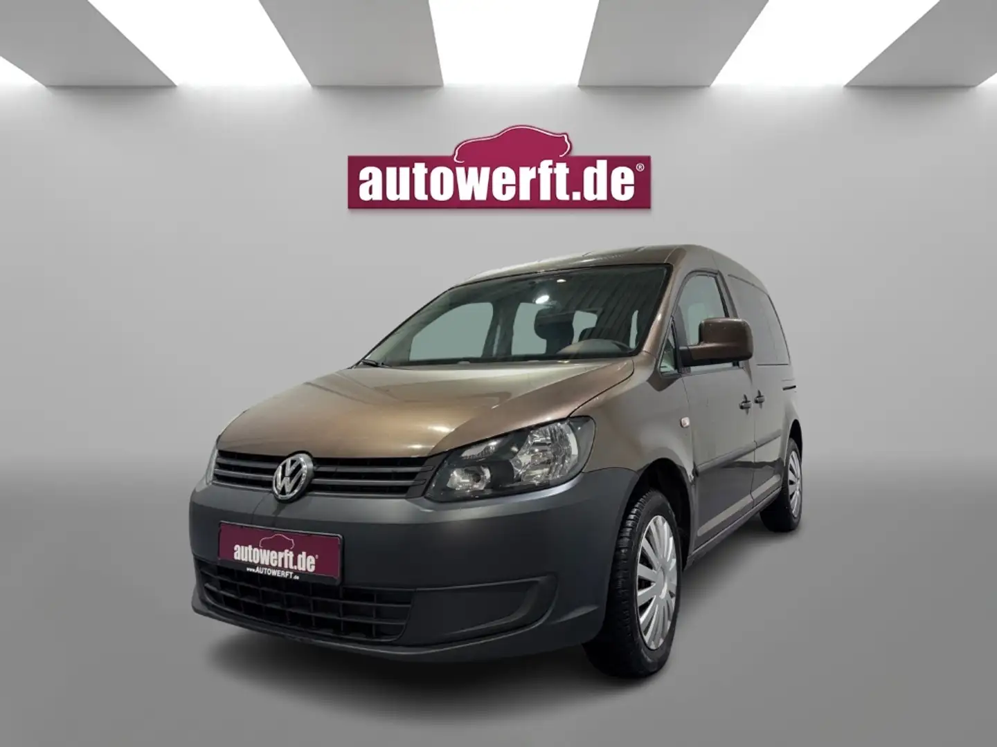 Volkswagen Caddy 1.6TDI 5 SITZER AHK NAVI PDC SHZ KLIMA Braun - 1