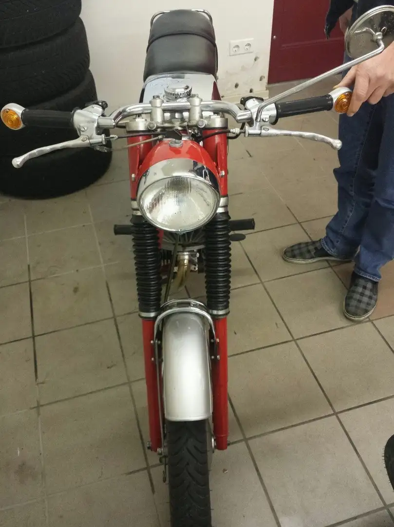 Zündapp KS 125 Sport Baujahr 1971  15 PS Piros - 2