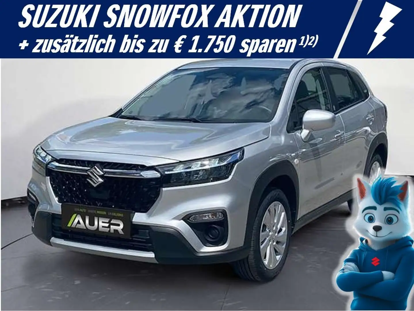 Suzuki S-Cross 1,4 DITC Hybrid Clear | ab 20.740,- Silber - 1