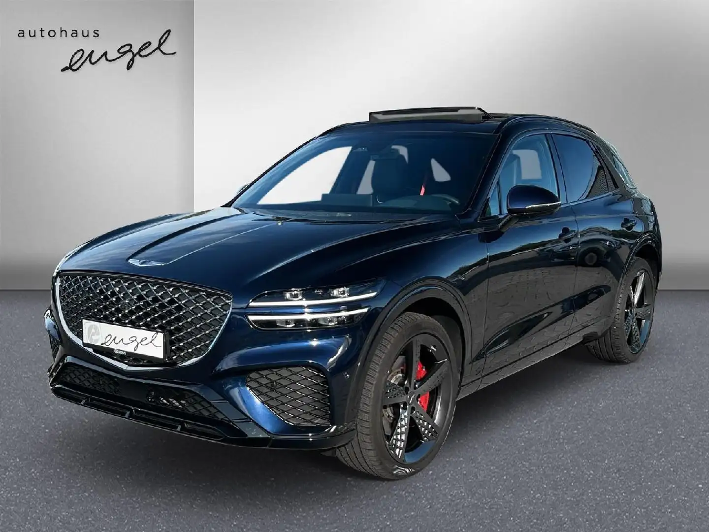 Genesis GV70 2.2D Sport 4WD,PANO,360°,MASSAGE,SITZKLIMA,ACC,LE Blau - 1