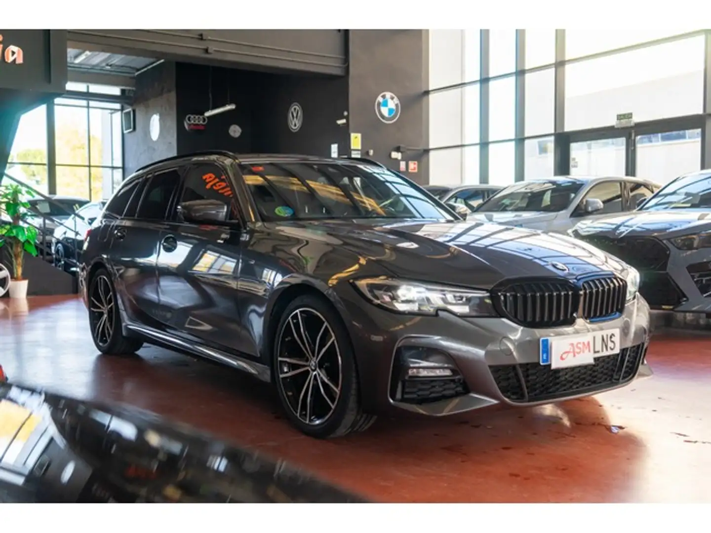BMW 320 320dA Touring Gris - 2
