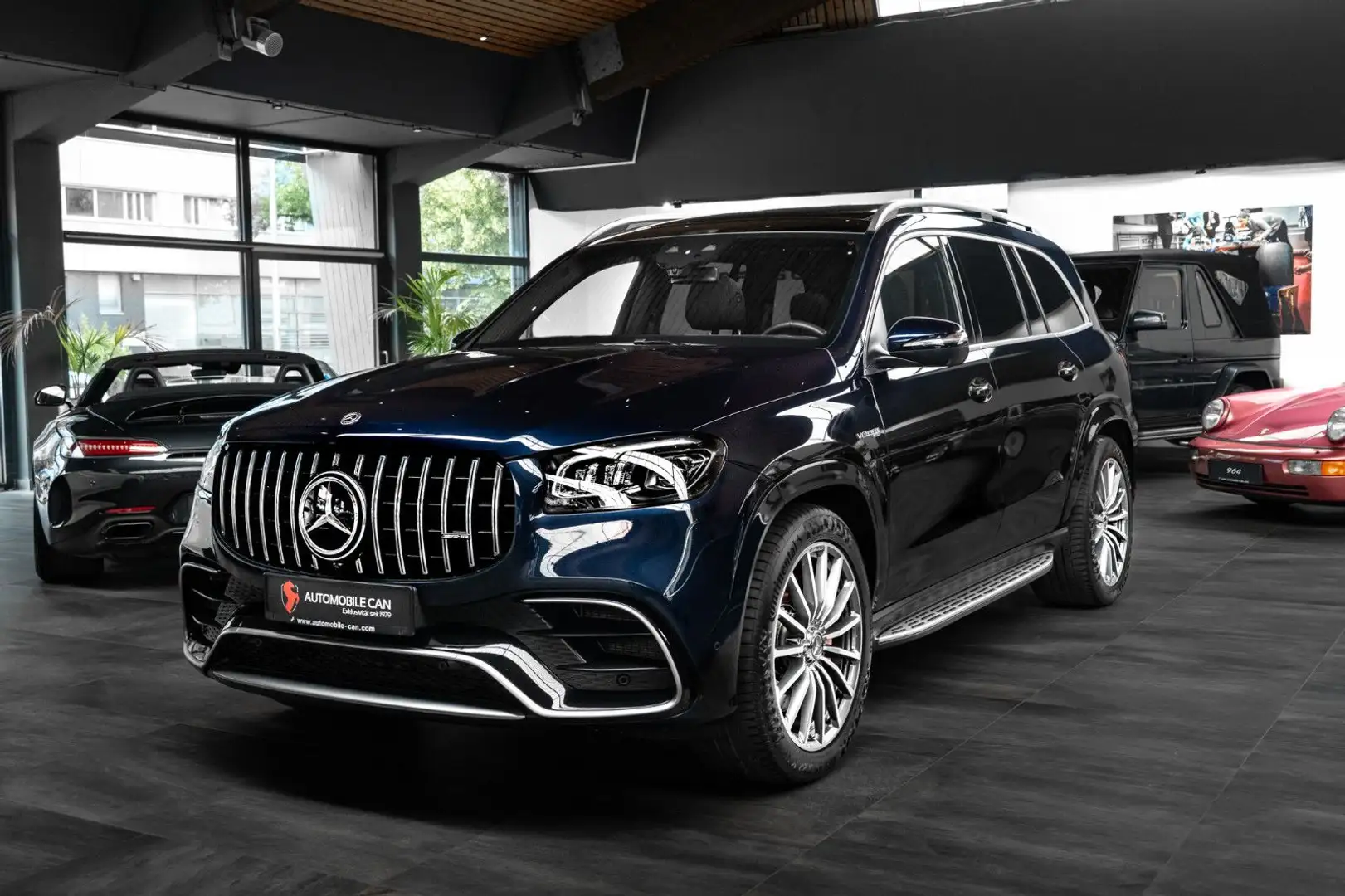 Mercedes-Benz GLS 63 AMG AMG 4M+ #1.HAND #6-SITZE #PANO #22ALU Синій - 1