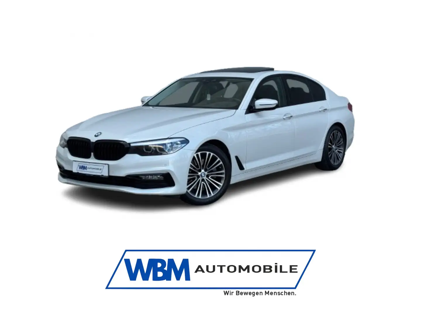 BMW 520 520d Sport-Line Aut. PANO-DACH/HARMAN&K/DIGITACHO Weiß - 1