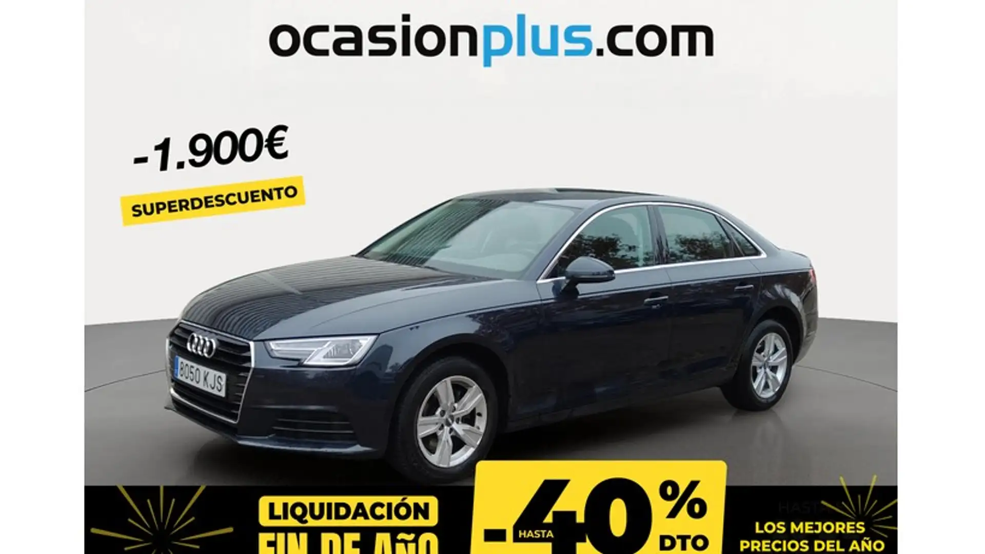 Audi A4 2.0TDI Advanced edition S tronic 110kW Bleu - 1