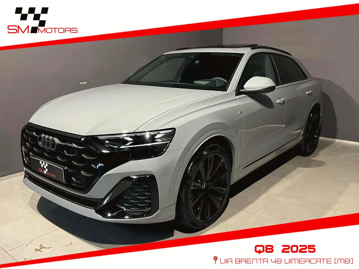 Audi Q8 3.0 tdi mhev S line edition PRONTA CONSEGNA Grigio - 1