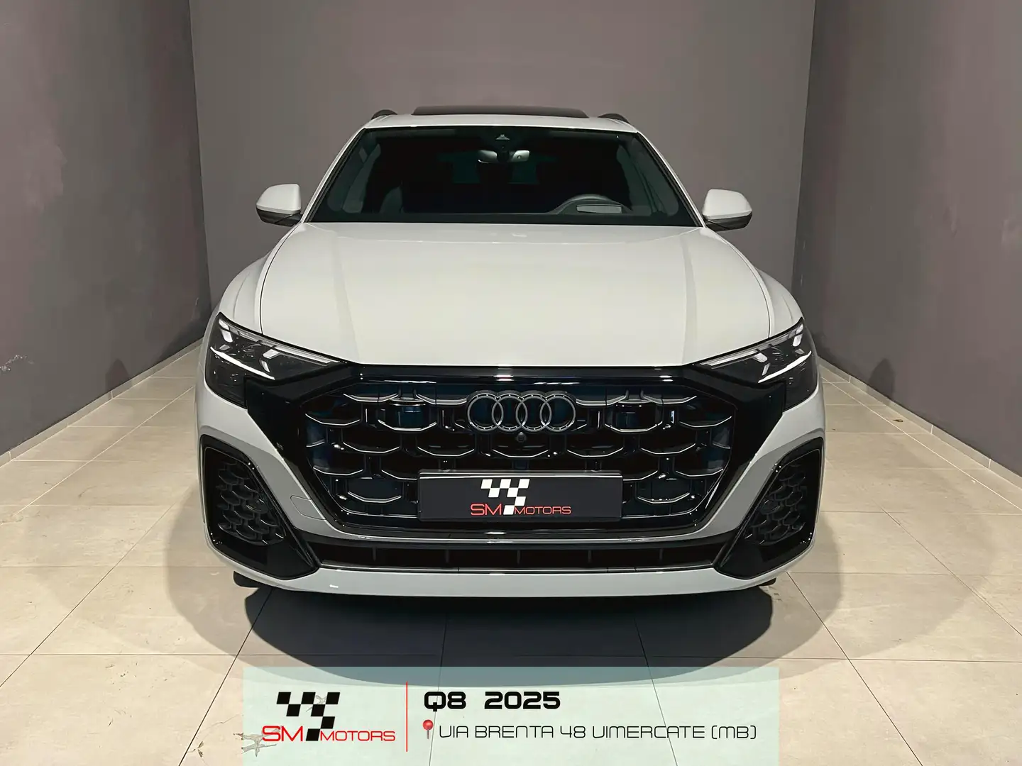 Audi Q8 3.0 tdi mhev S line edition PRONTA CONSEGNA Grigio - 2
