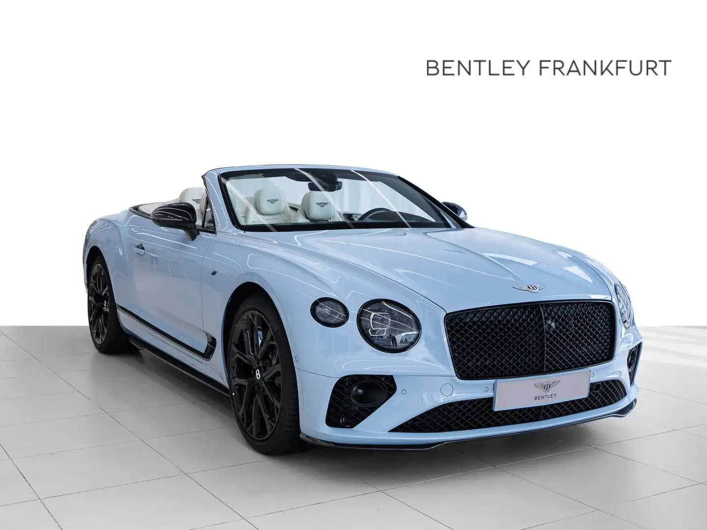 Bentley Continental New Continental GTC S V8 CARBON / MULLINER / FULL Bleu - 1