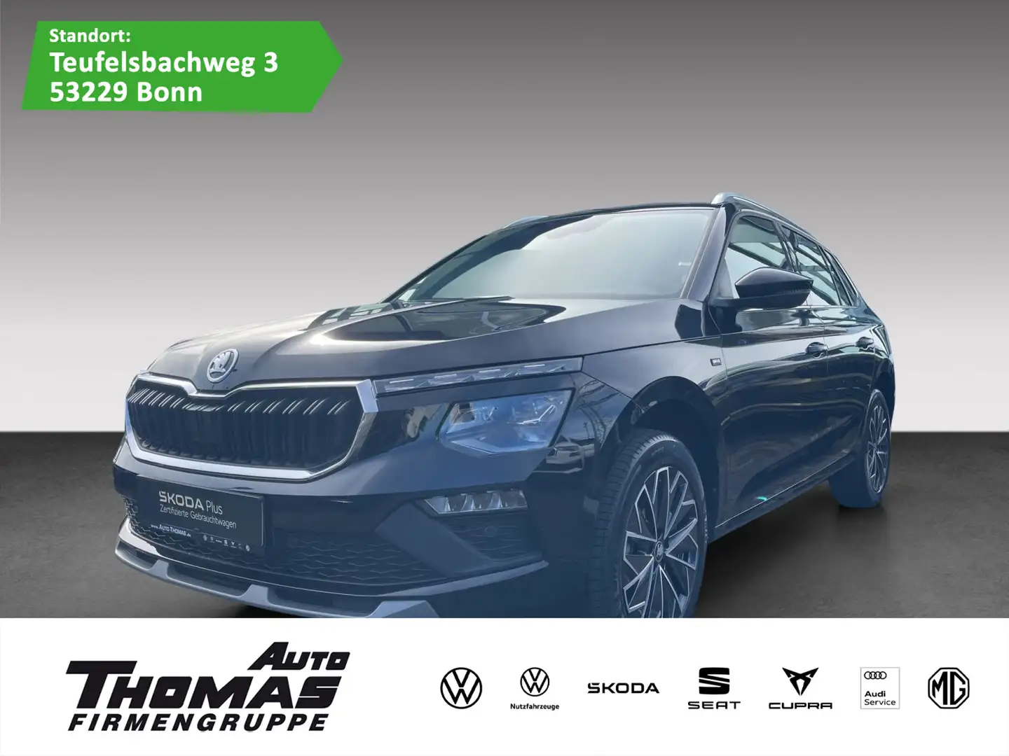 Skoda Kamiq Drive 1.0 TSI DSG LED AHK KAMERA SHZ Schwarz - 1