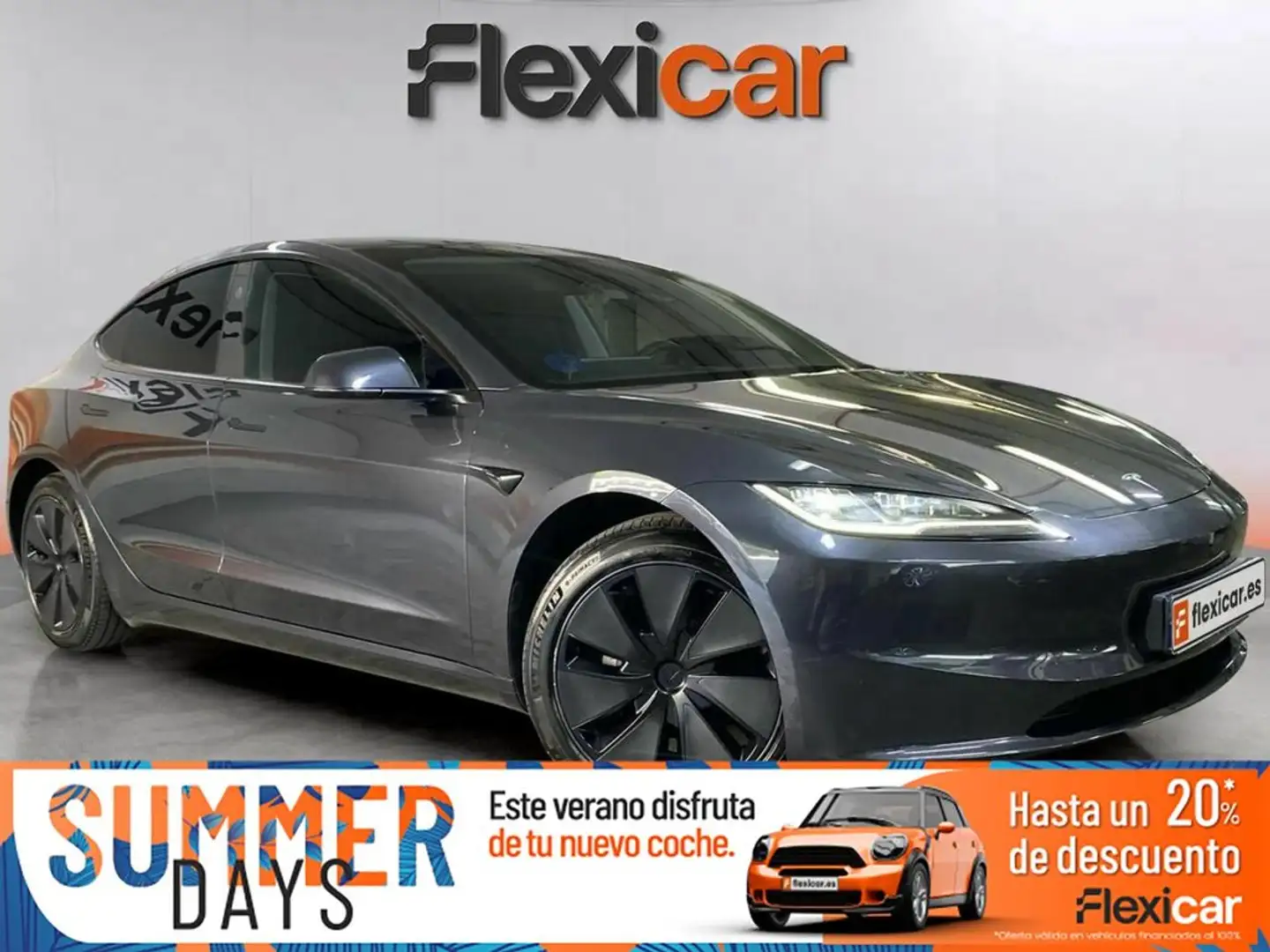 Tesla Model 3 Performance AWD Gris - 1