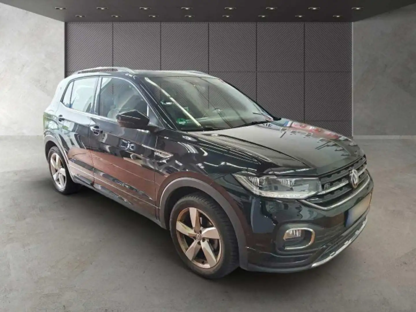 Volkswagen T-Cross 1.0 TSI DSG R-LINE LM18 NAVI KAMERA ASSI Schwarz - 2