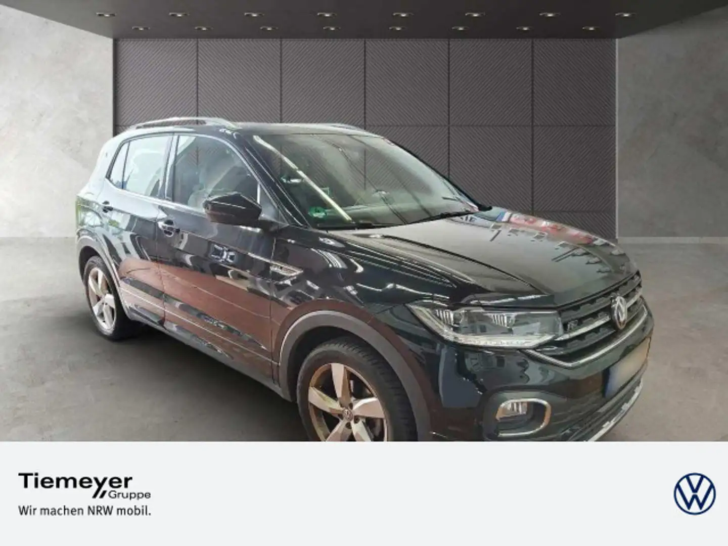 Volkswagen T-Cross 1.0 TSI DSG R-LINE LM18 NAVI KAMERA ASSI Schwarz - 1